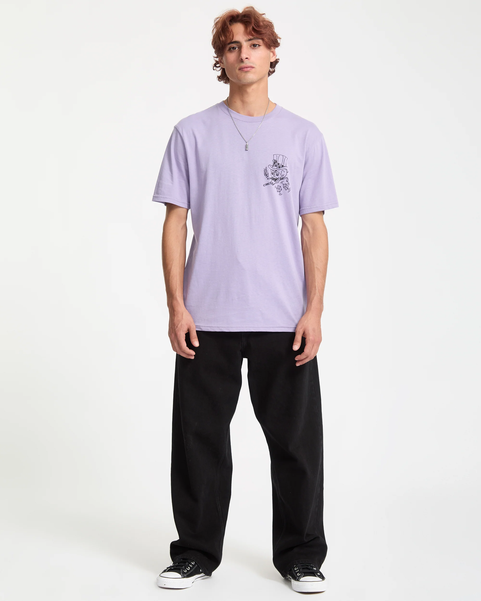 Harry T-Shirt - Purple Ash - Image 9