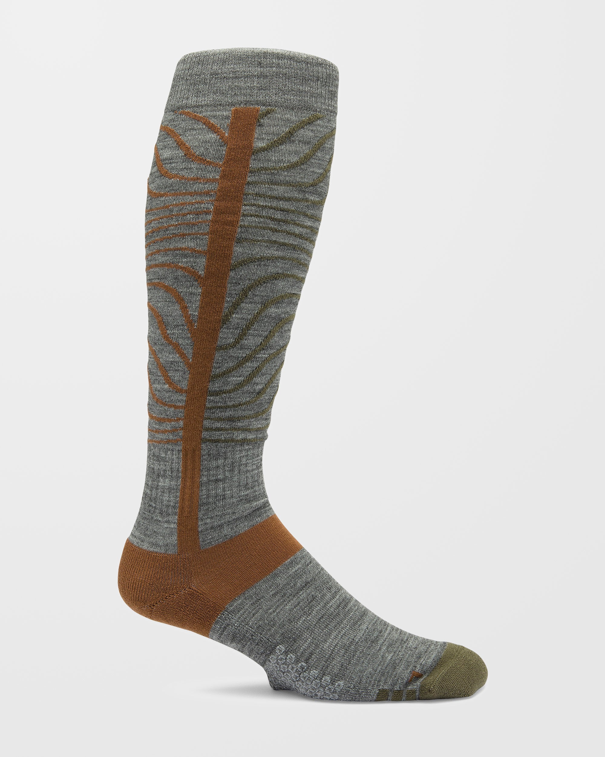 Heavy Over-The-Calf Socks - Heather Grey - Image 2