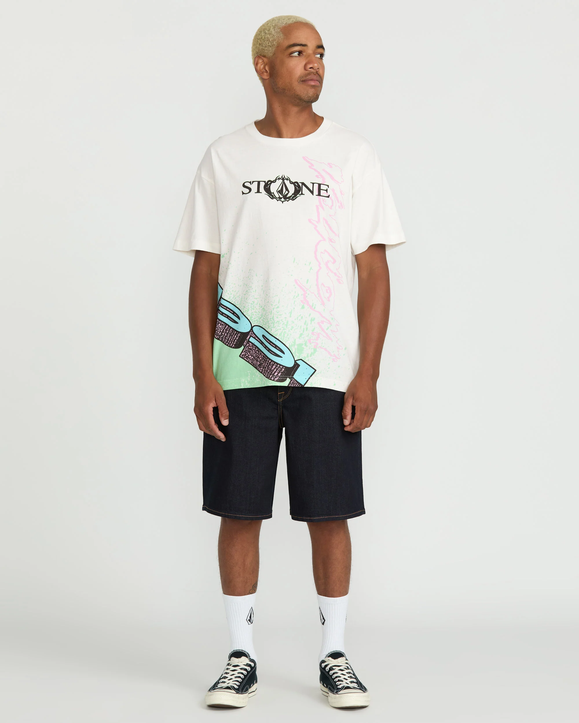 Heavy Tubes T-Shirt - Off White - Image 4