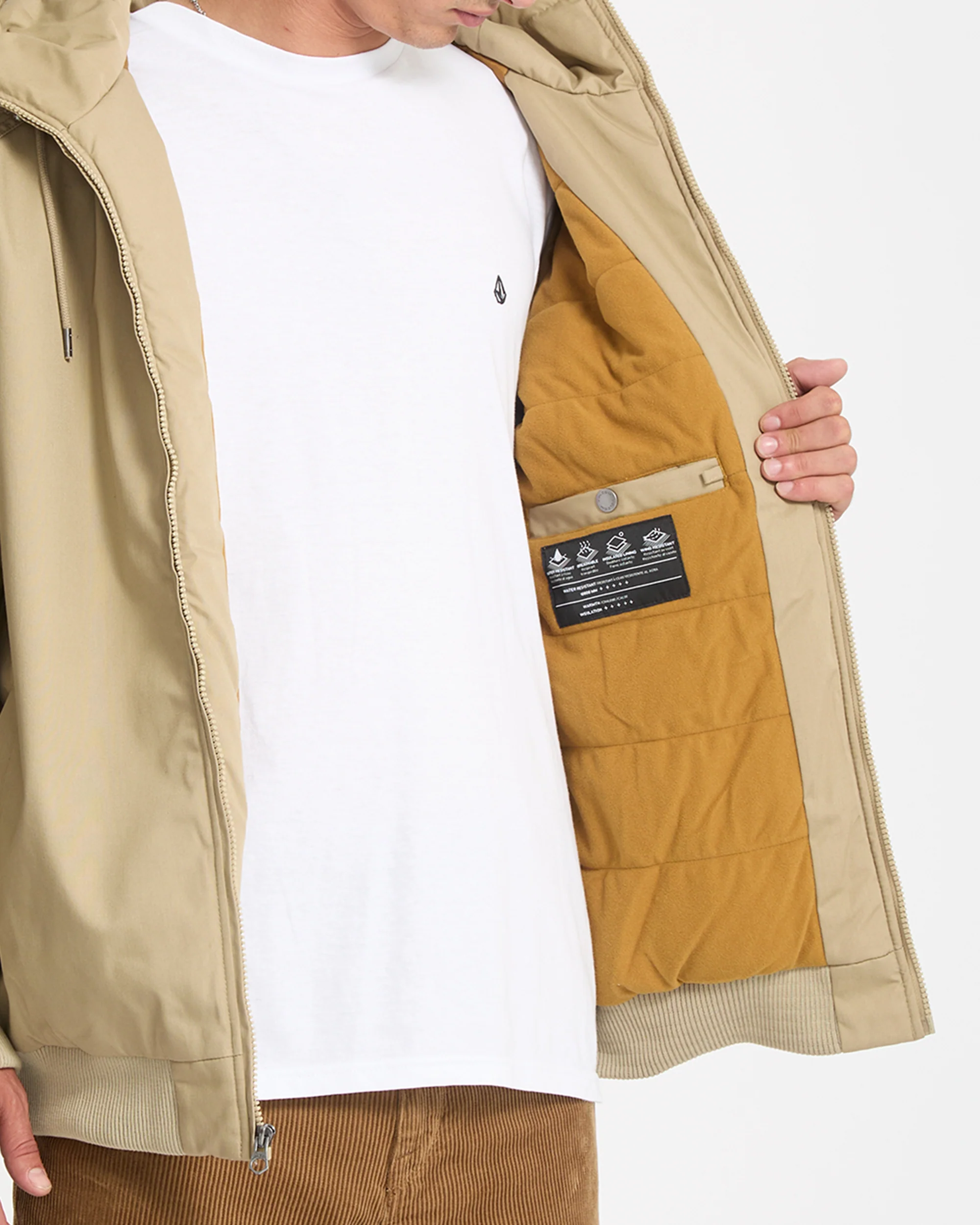 Hernan 10K Jacket - Khaki - Image 4