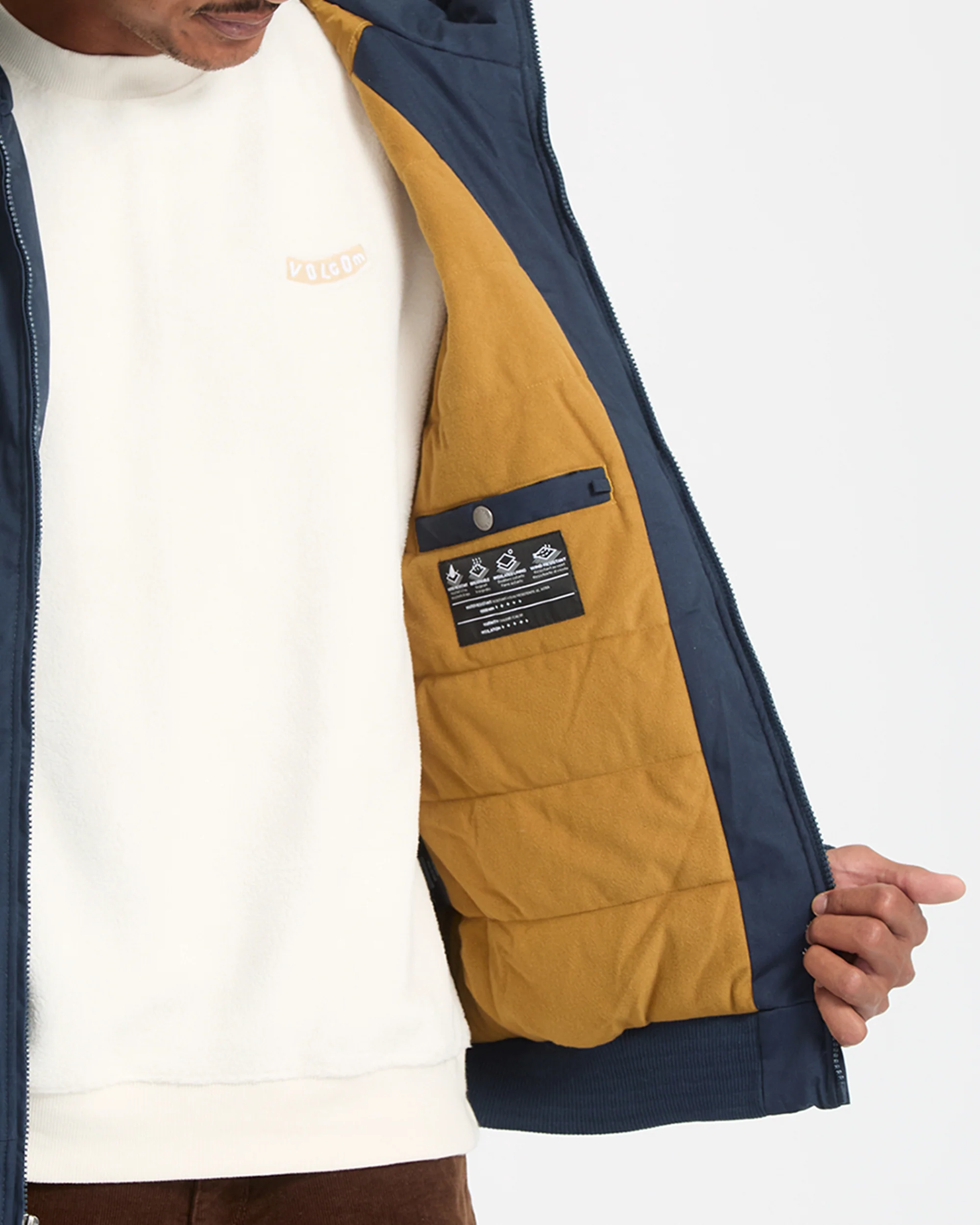 Hernan 10K Jacket - Navy - Image 4