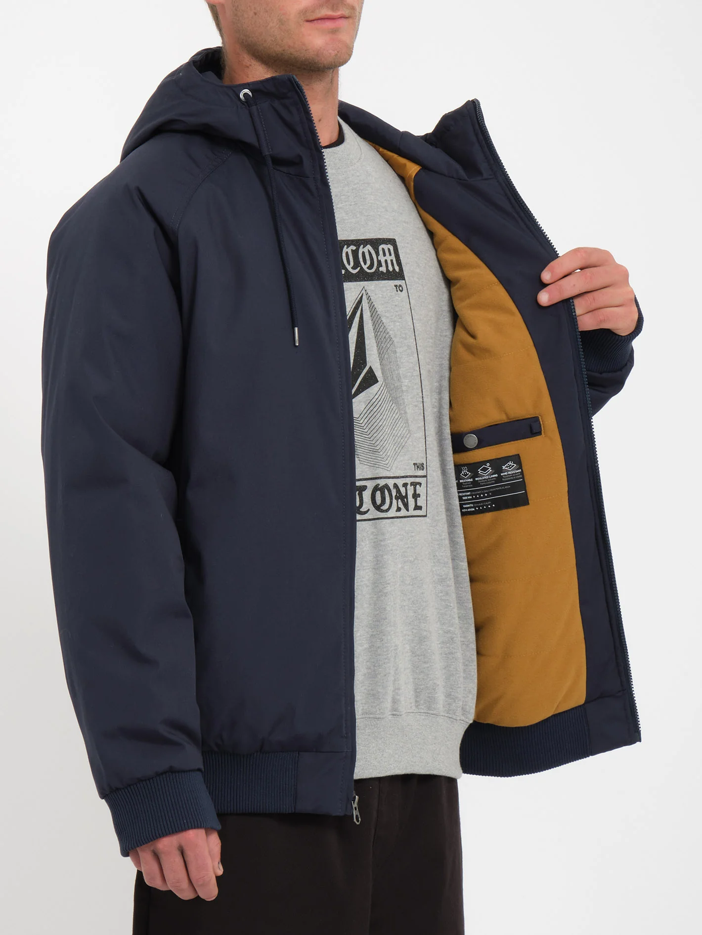 Hernan 5K Jacket - NAVY - Image 5