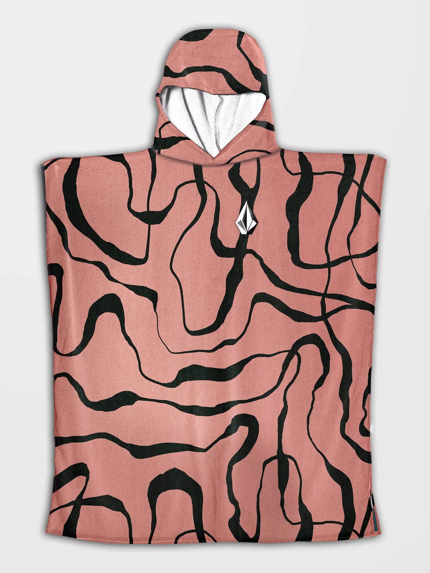 Hooded Changing Towel - SALMON - Image 2