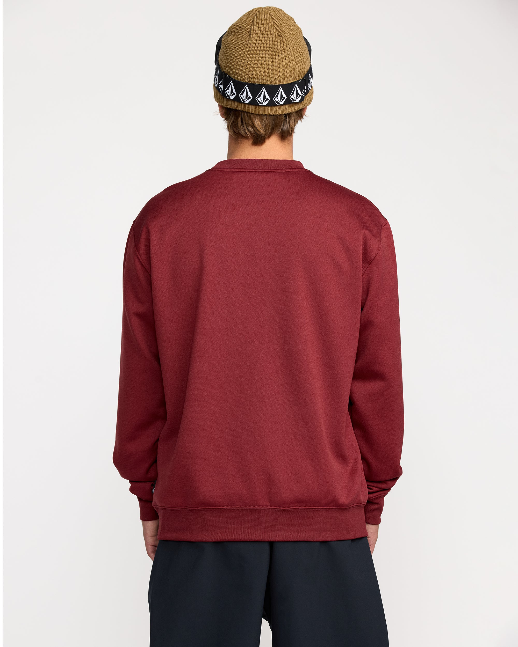 Hydro Fleece Sweatshirt - Burnt Red - Image 2