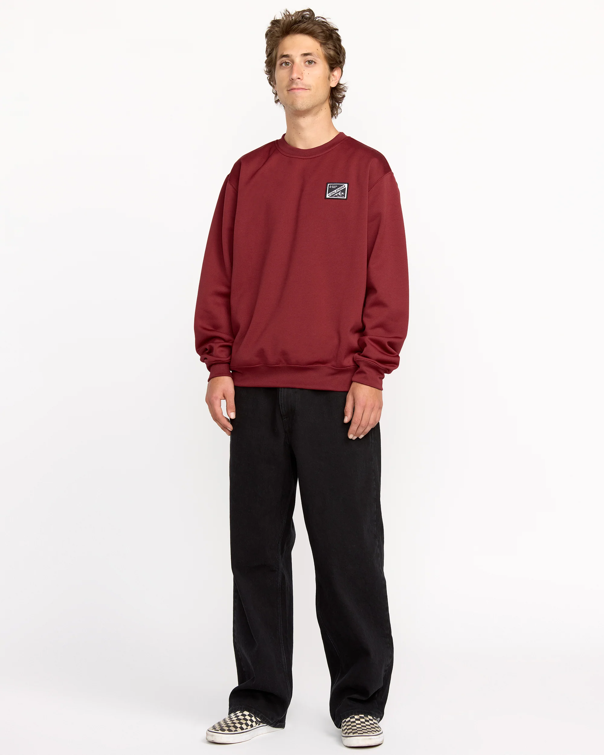 Hydro Fleece Sweatshirt - Burnt Red - Image 6
