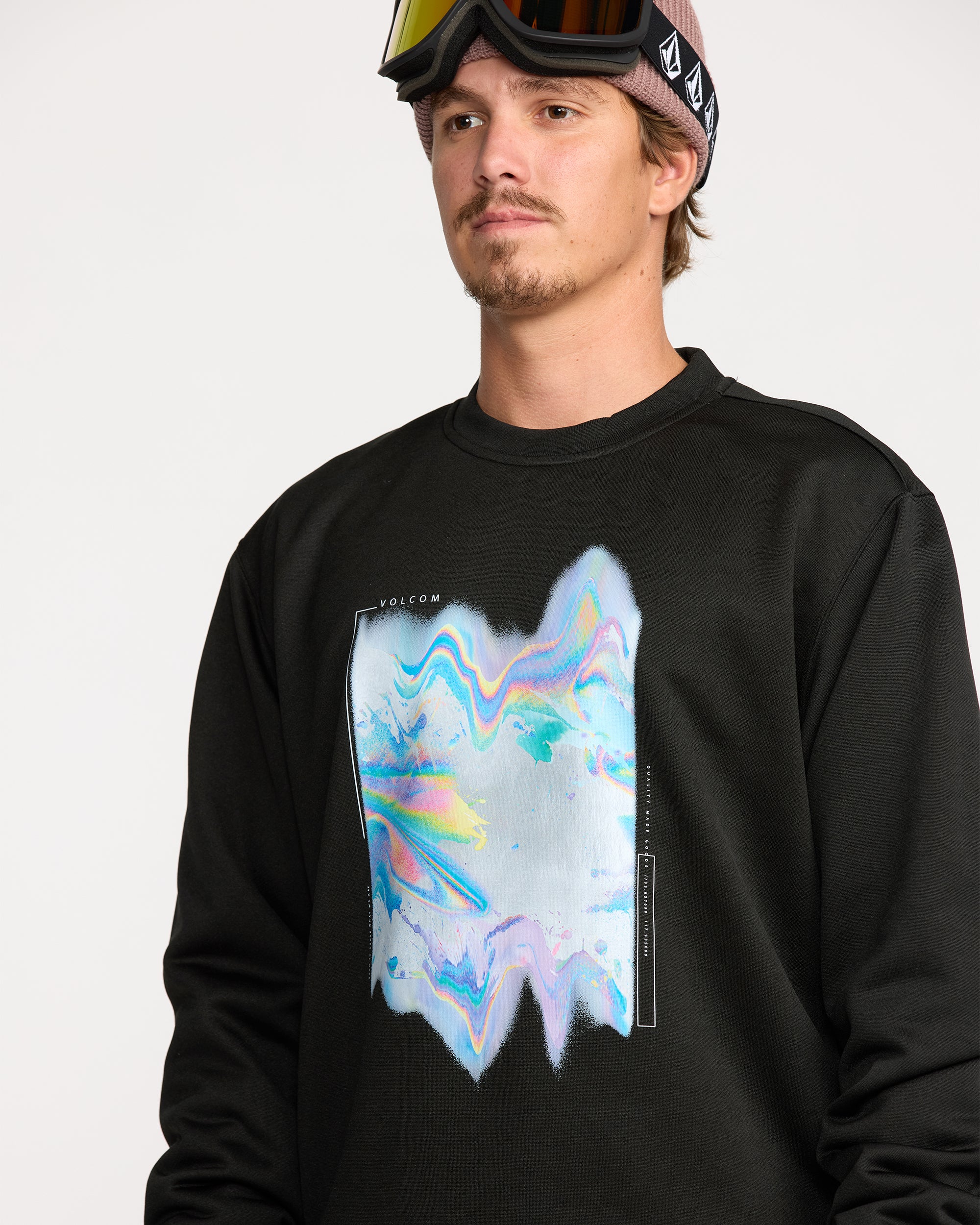 Hydro Fleece Sweatshirt - Black - Image 5
