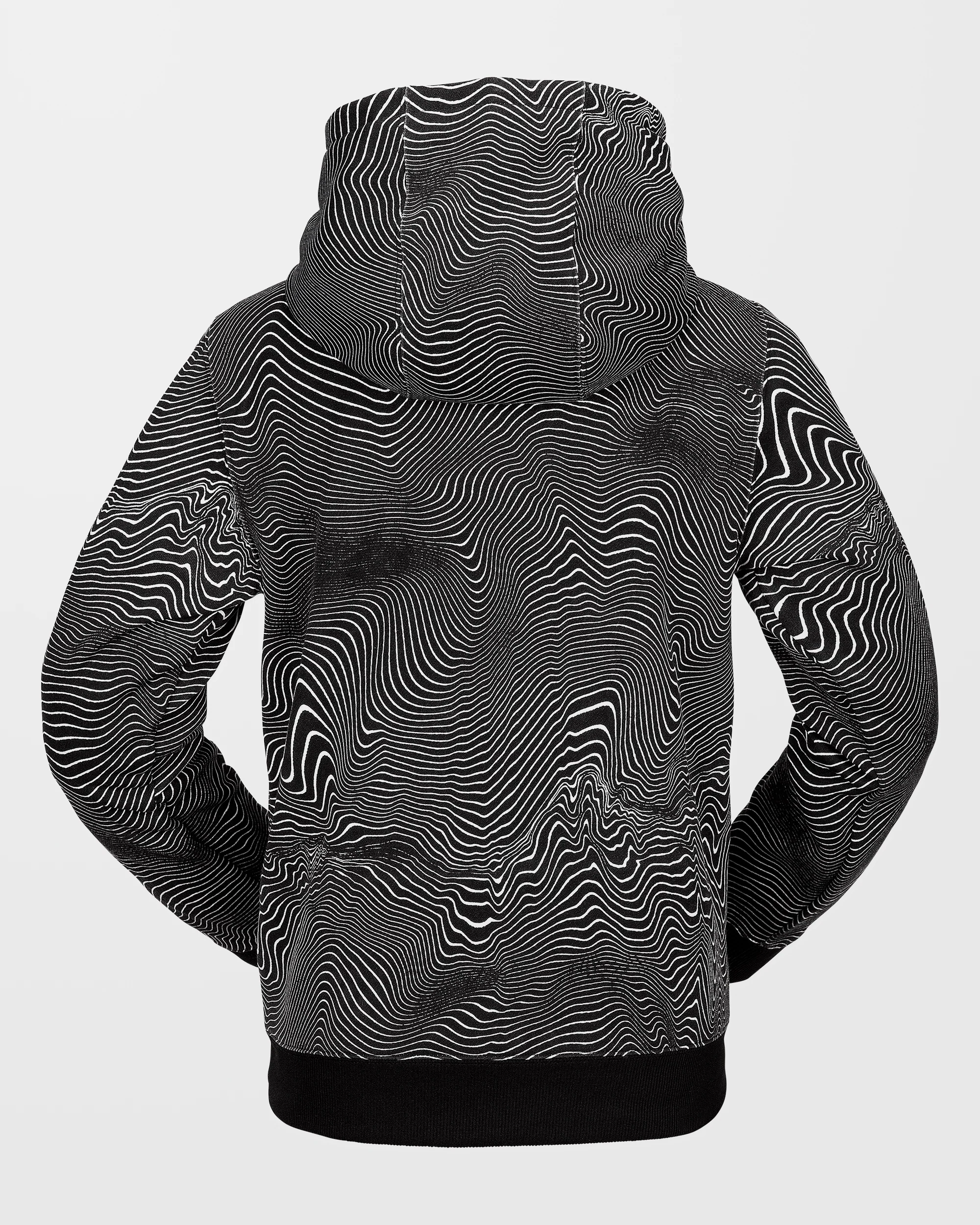 Hydro Fleece Hoodie - Black Print - (KIDS) - Image 2