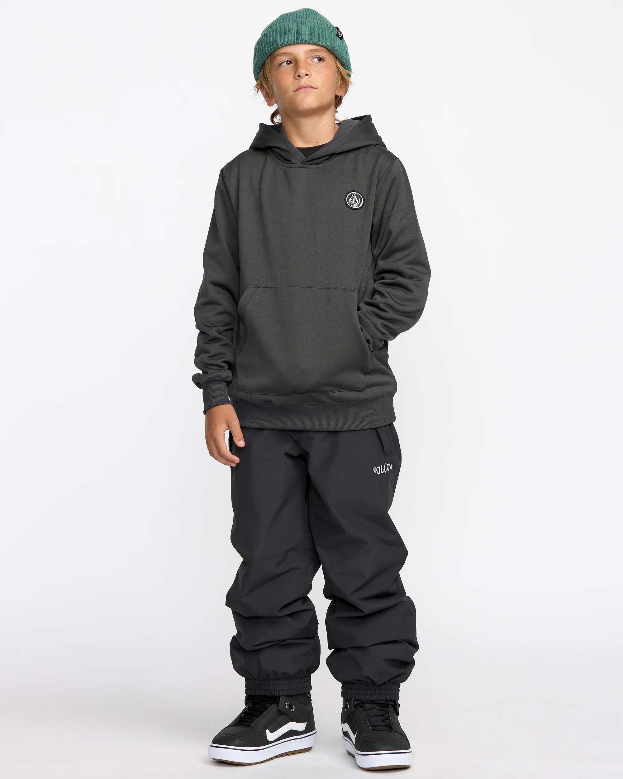 Hydro Fleece Hoodie - Dark Grey - Image 3