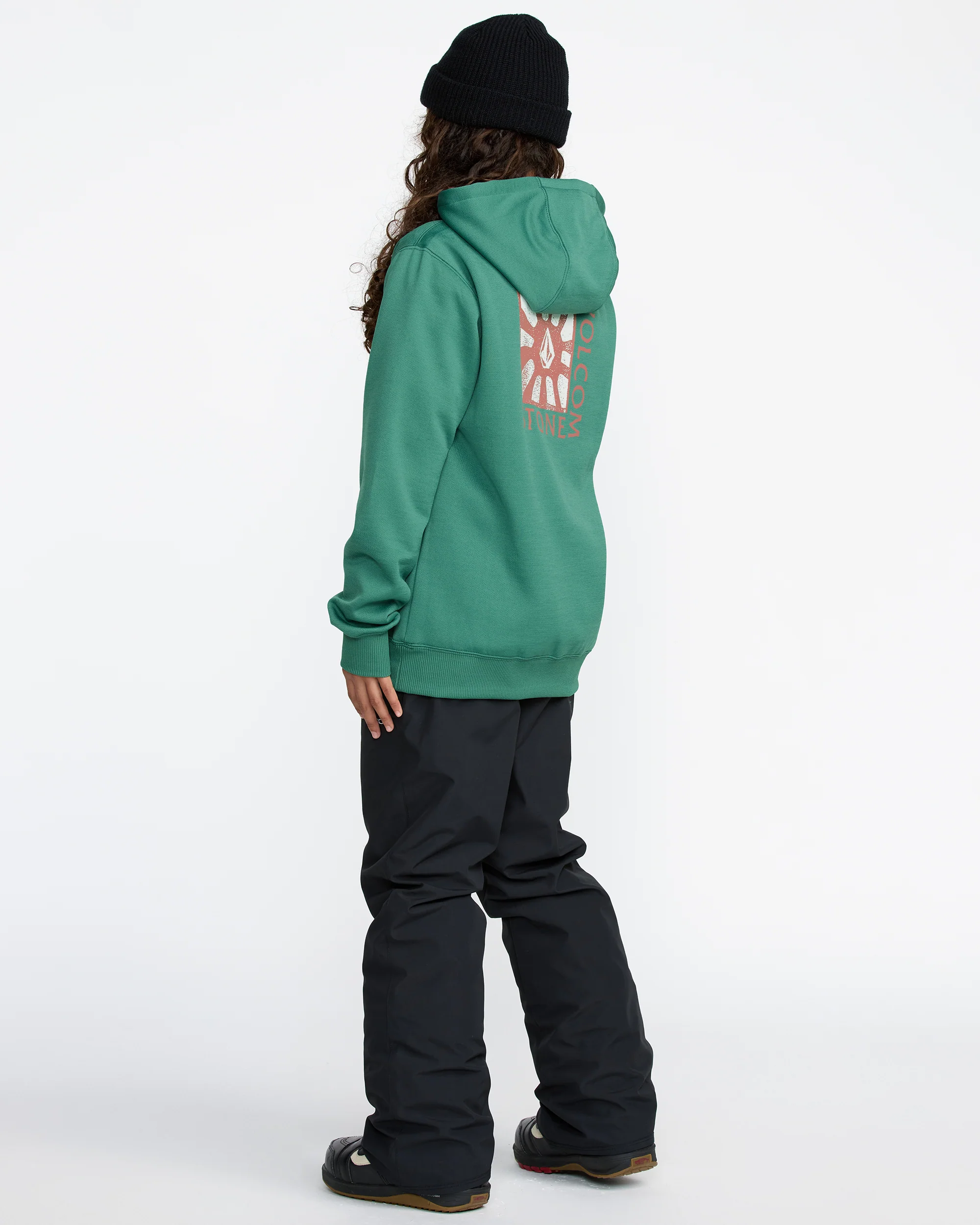 Hydro Fleece Hoodie - Spruce Green - Image 4