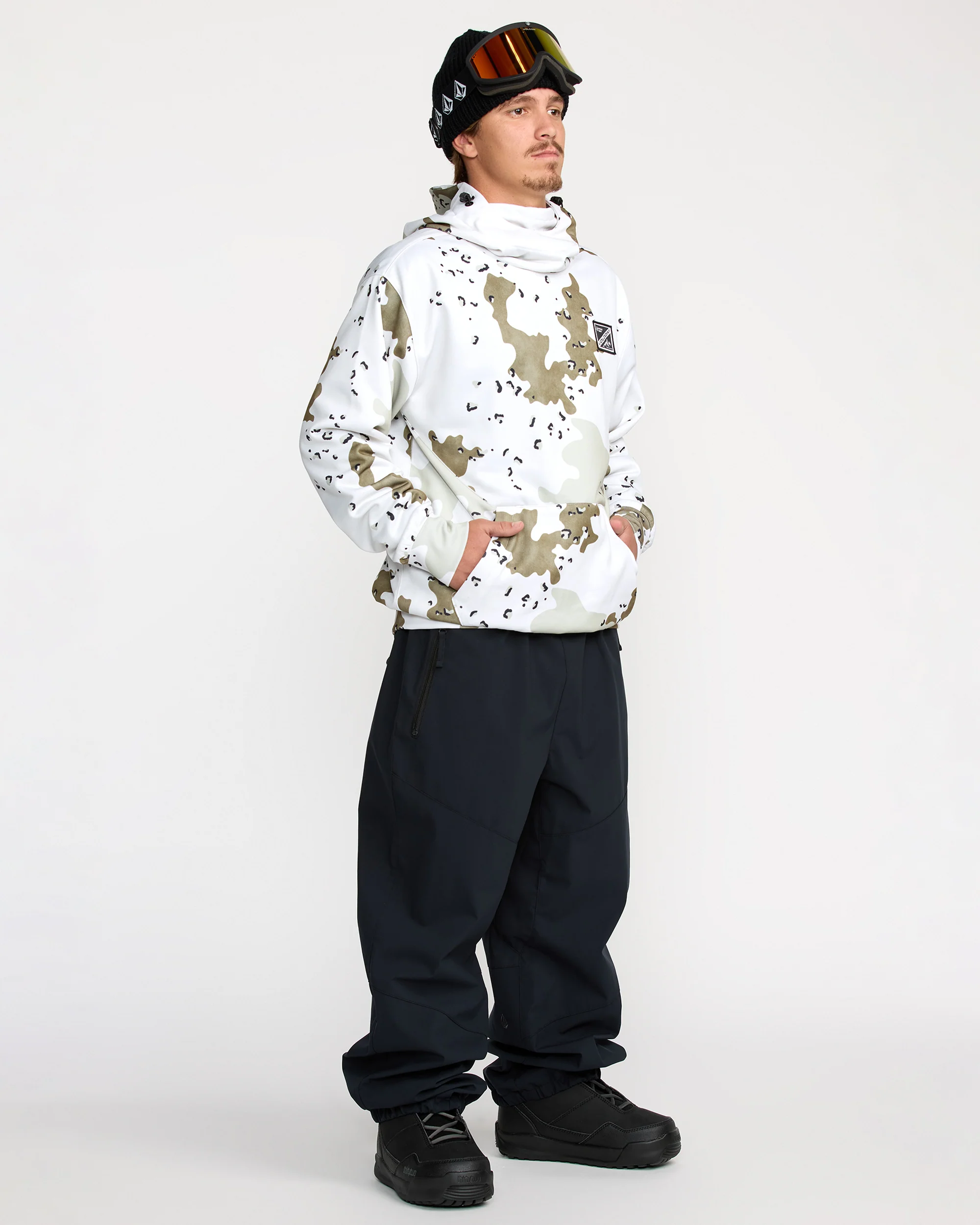 Hydro Riding Hoodie - White - Image 3