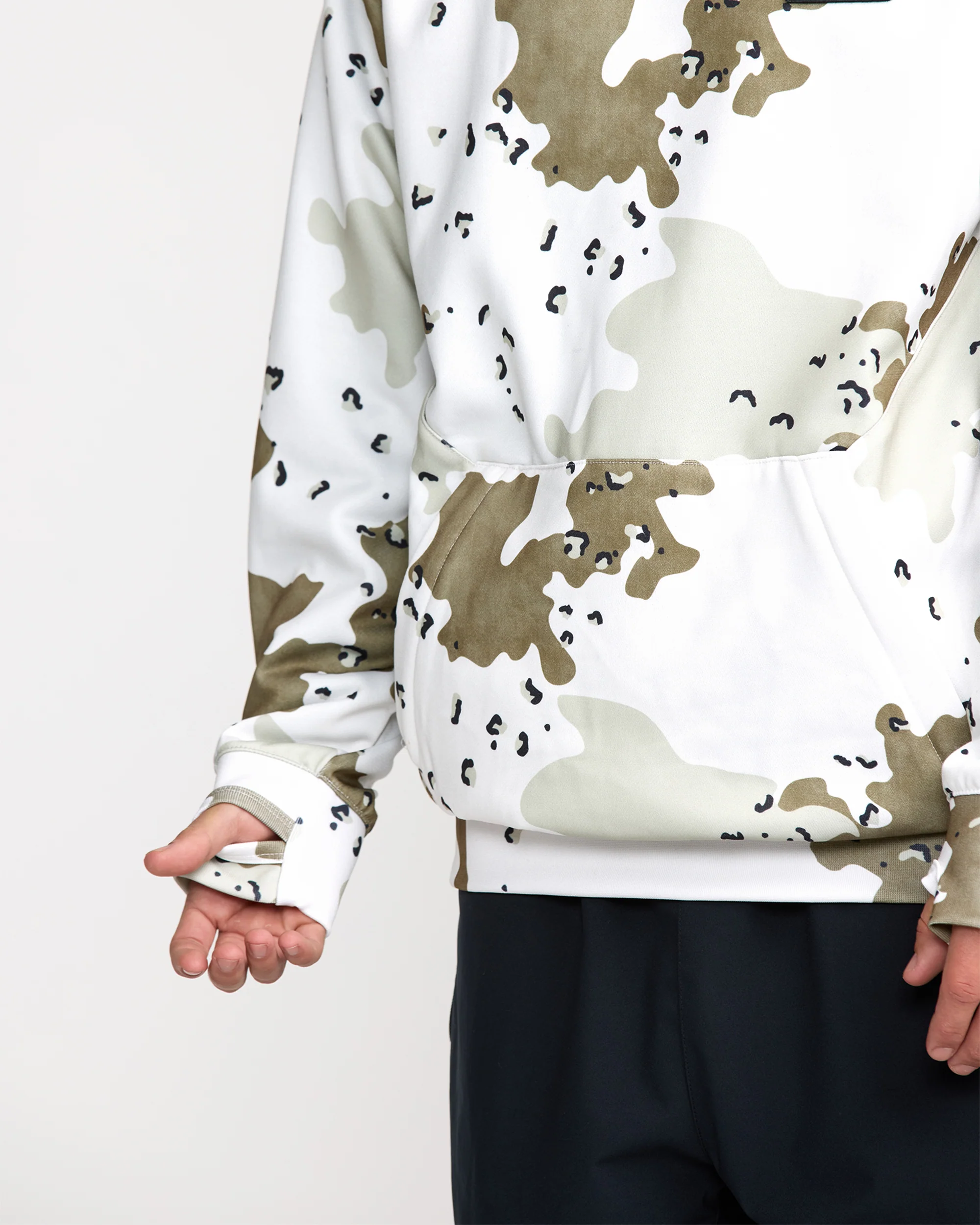 Hydro Riding Hoodie - White - Image 5