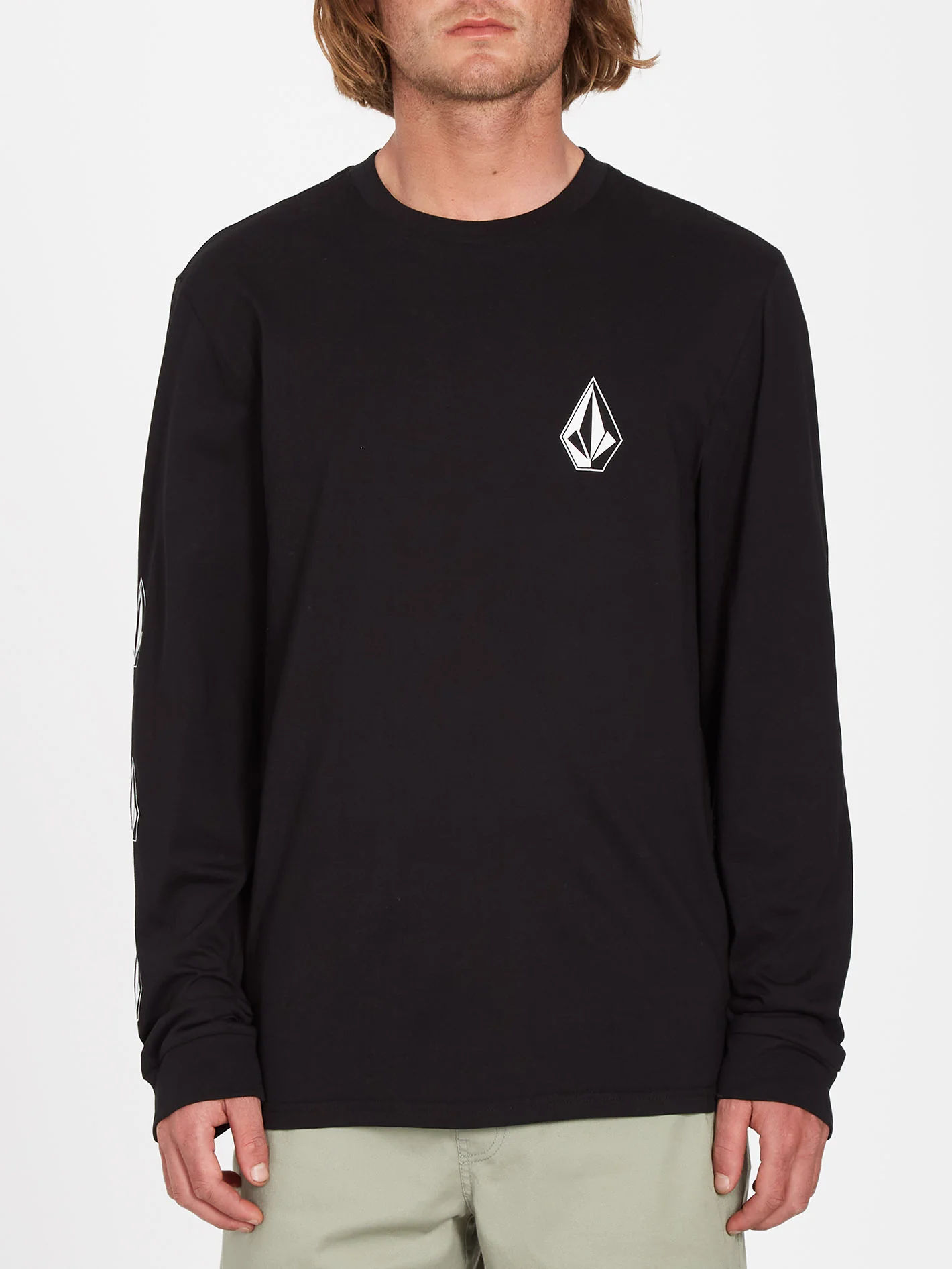 Iconic Stone T-shirt - BLACK - Image 3