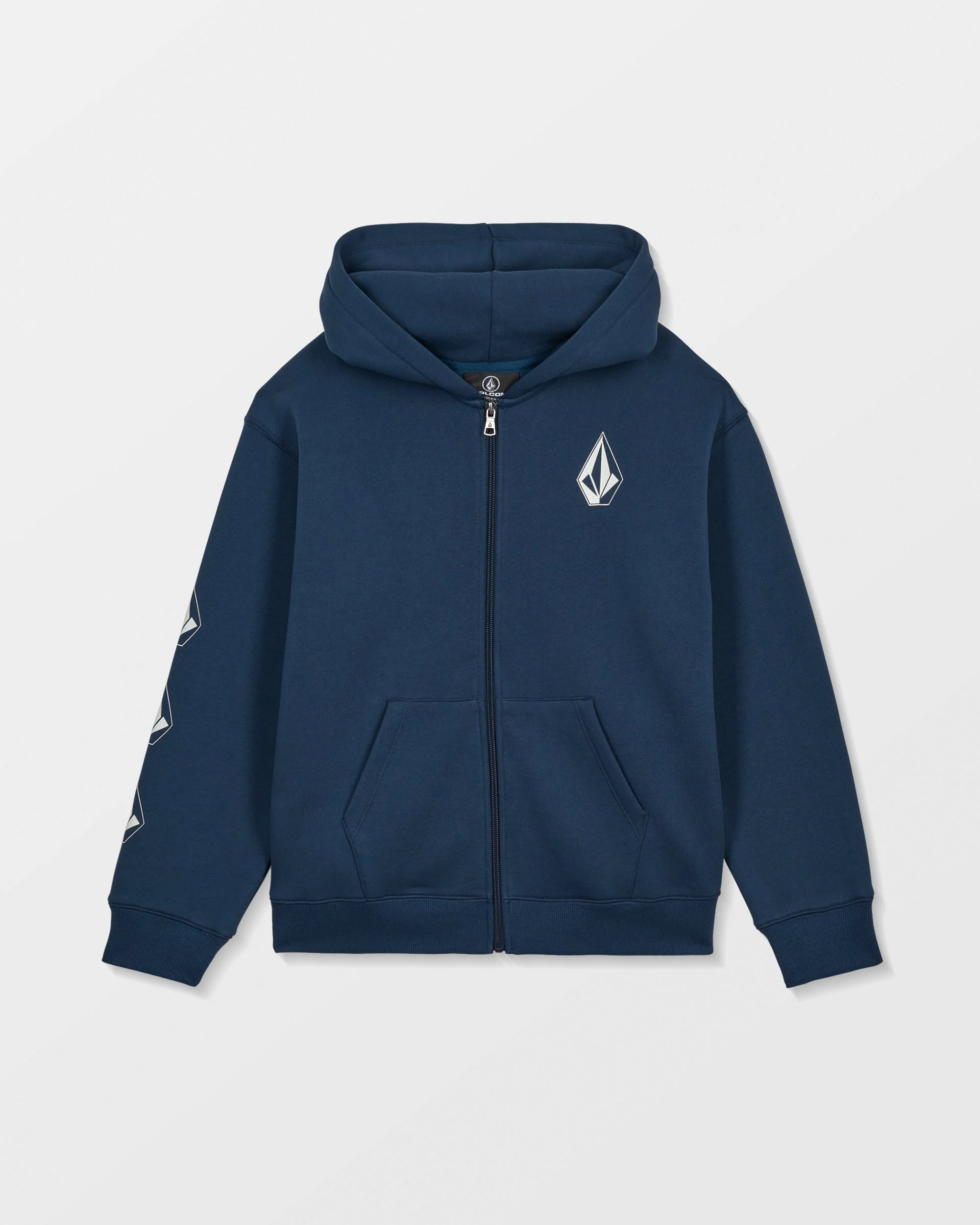 Iconic Stone Gid Zip Hoodie - Dust Bowl Indigo - (KIDS) - Image 3