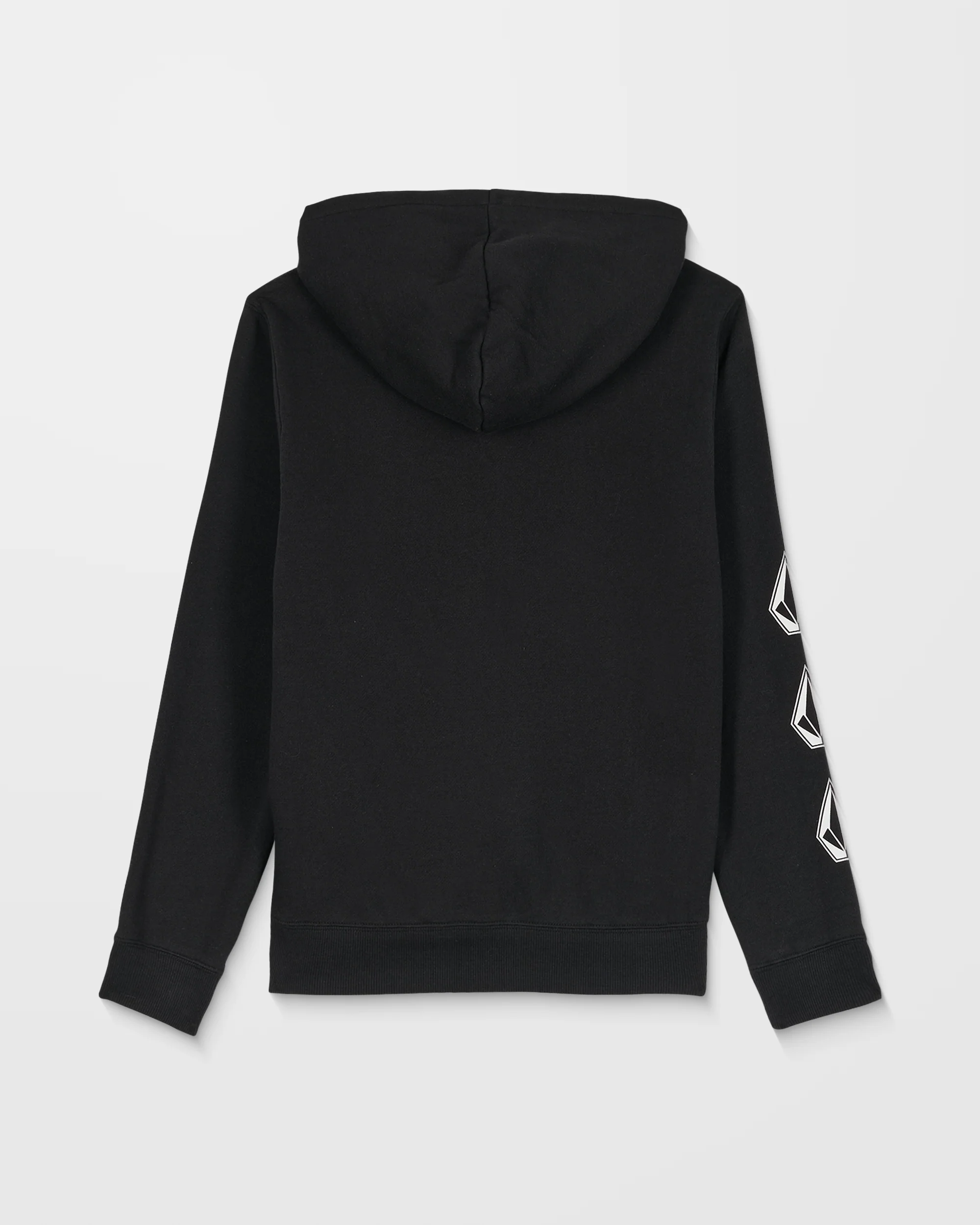 Iconic Stone Gid Zip Up Hoodie - Black - (KIDS) - Image 2