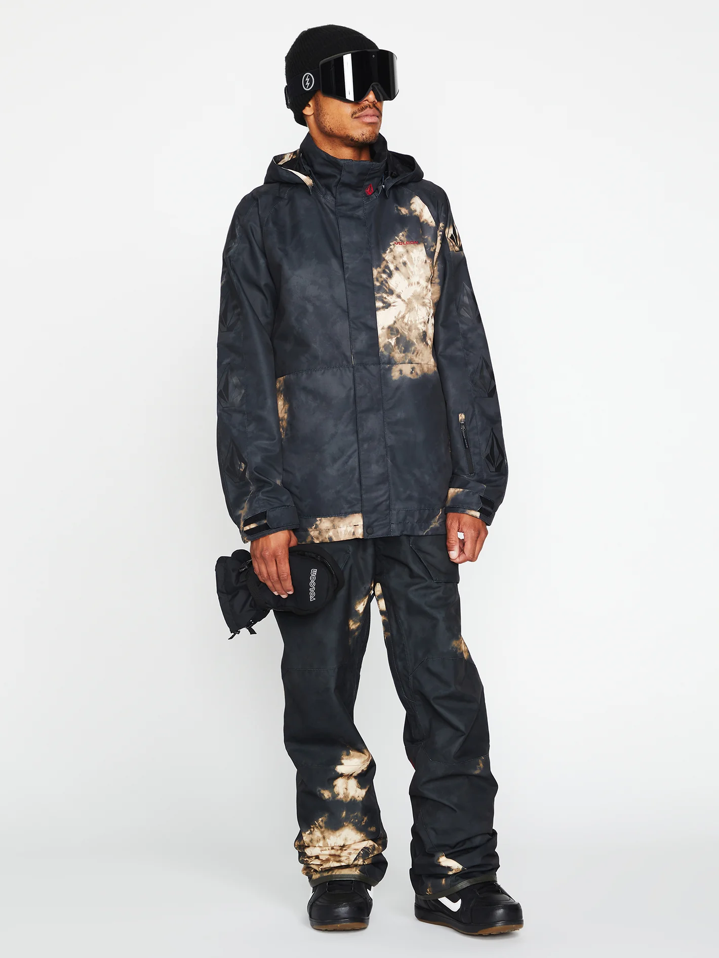 Iconic Stone Insulated Jacket - Bleach Black