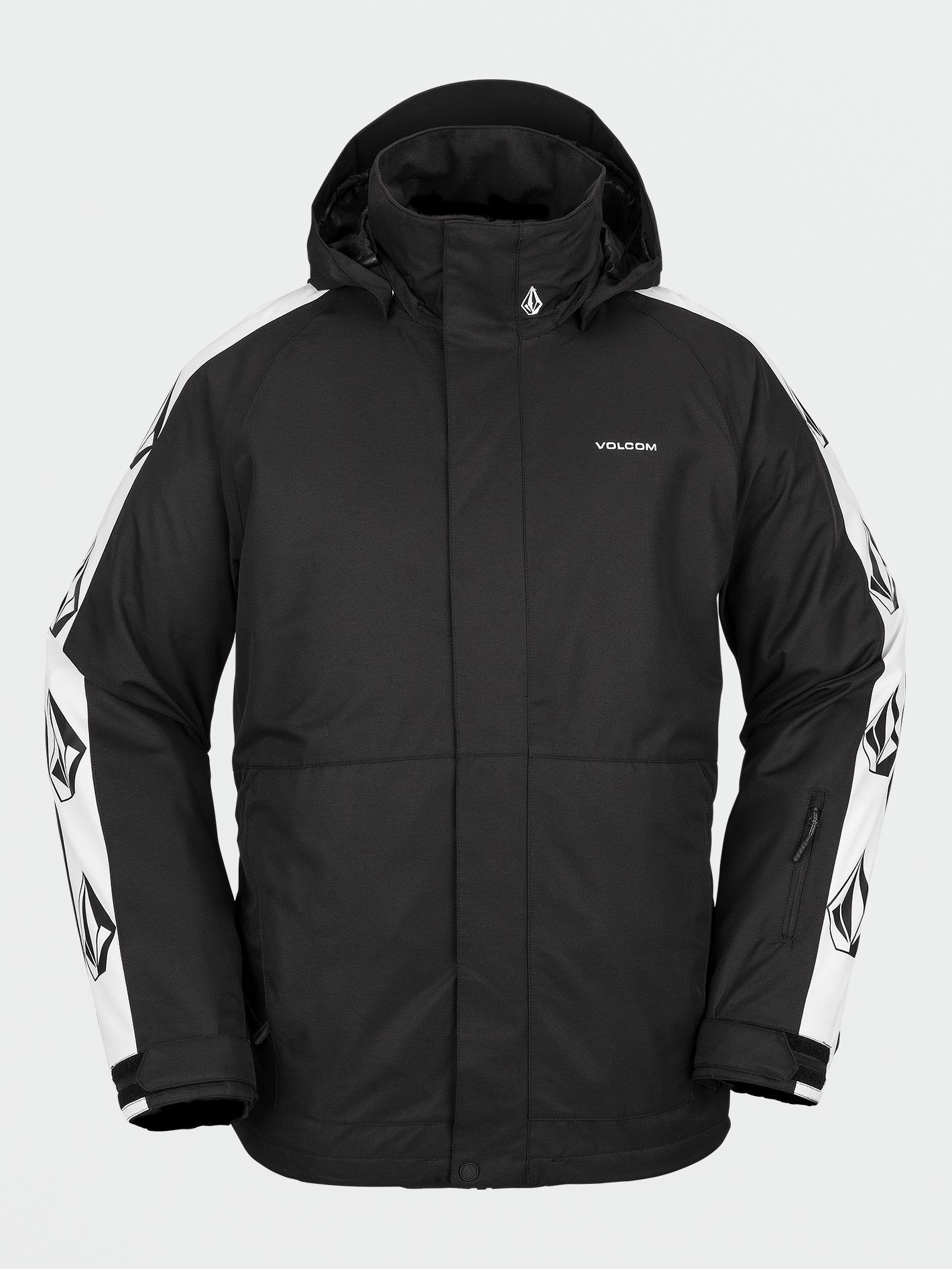 Iconic Stone Insulated Jacket - Black - Image 3