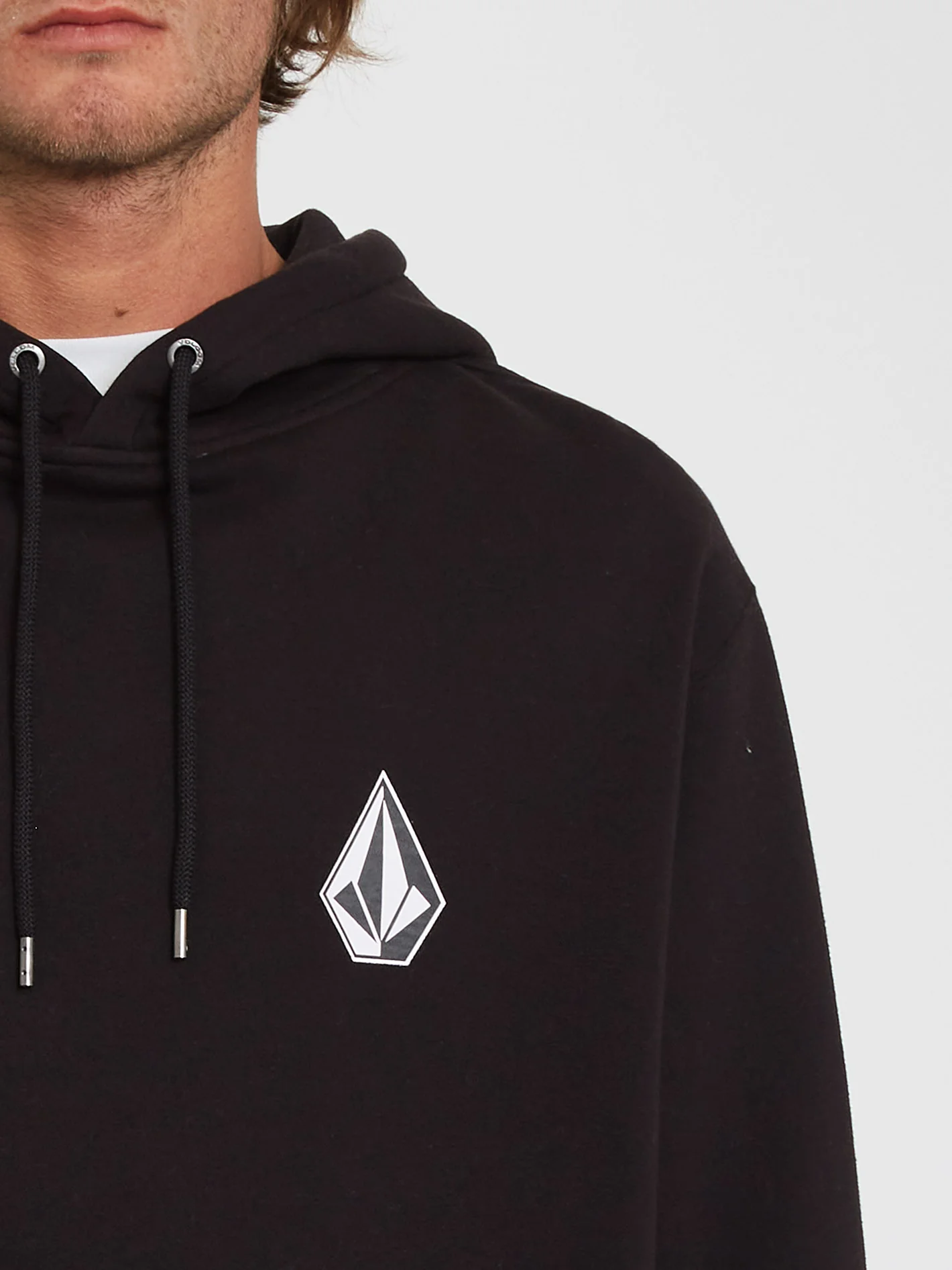 Iconic Stone Hoodie - BLACK - Image 4