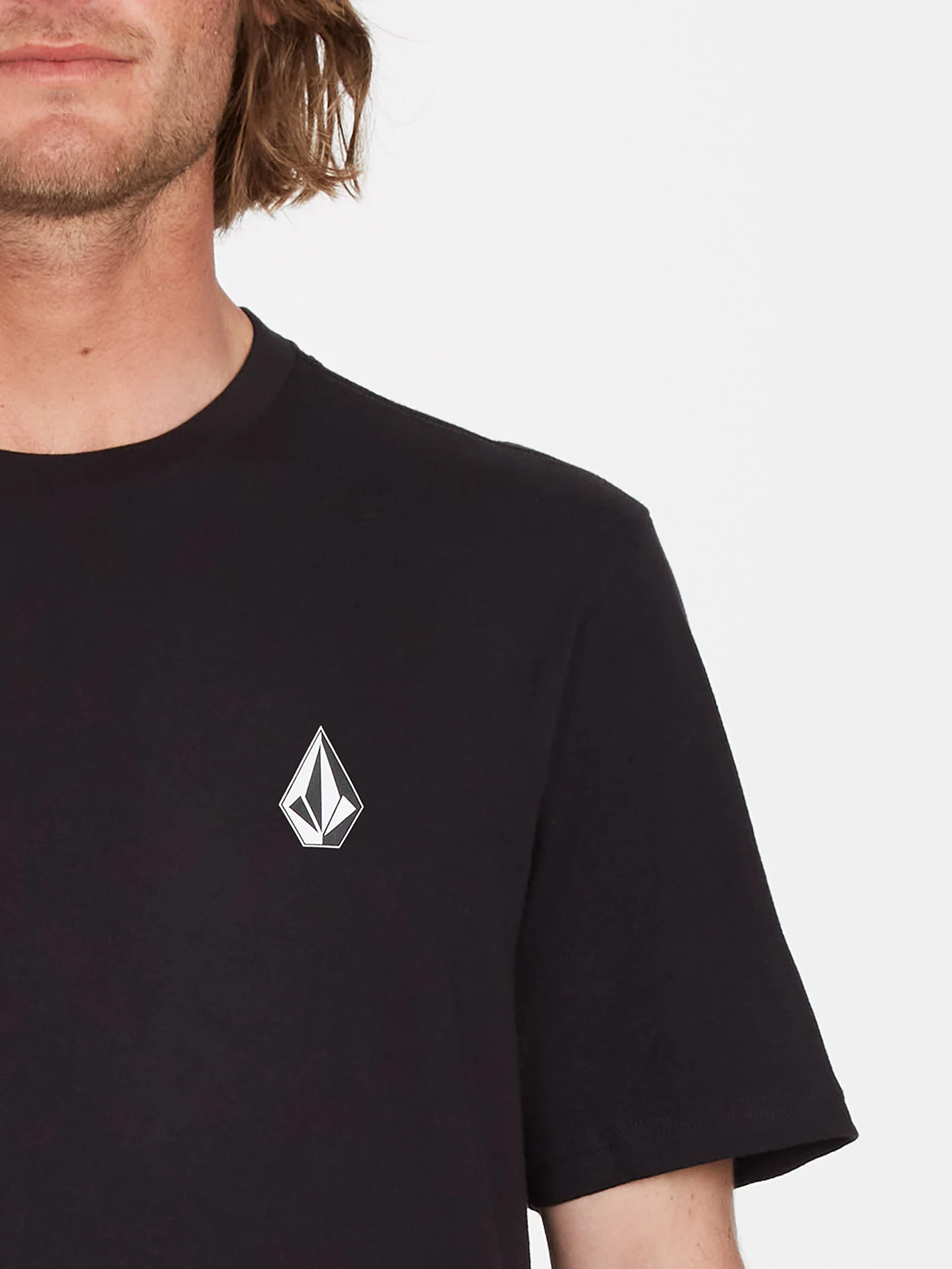 Iconic Stone T-shirt - BLACK - Image 3