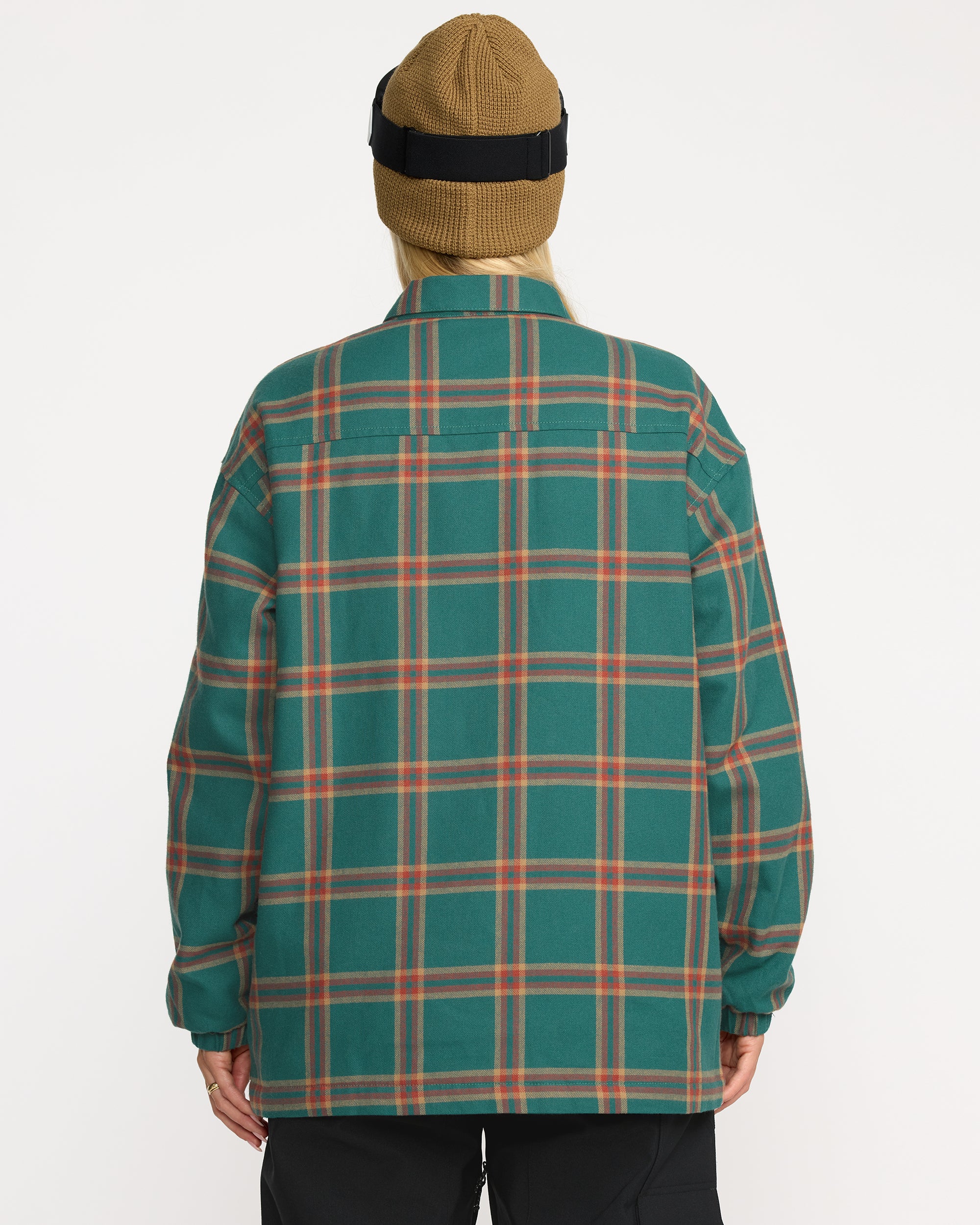 Insulated Riding Flannel Jacket - Atlantic Deep - Image 2
