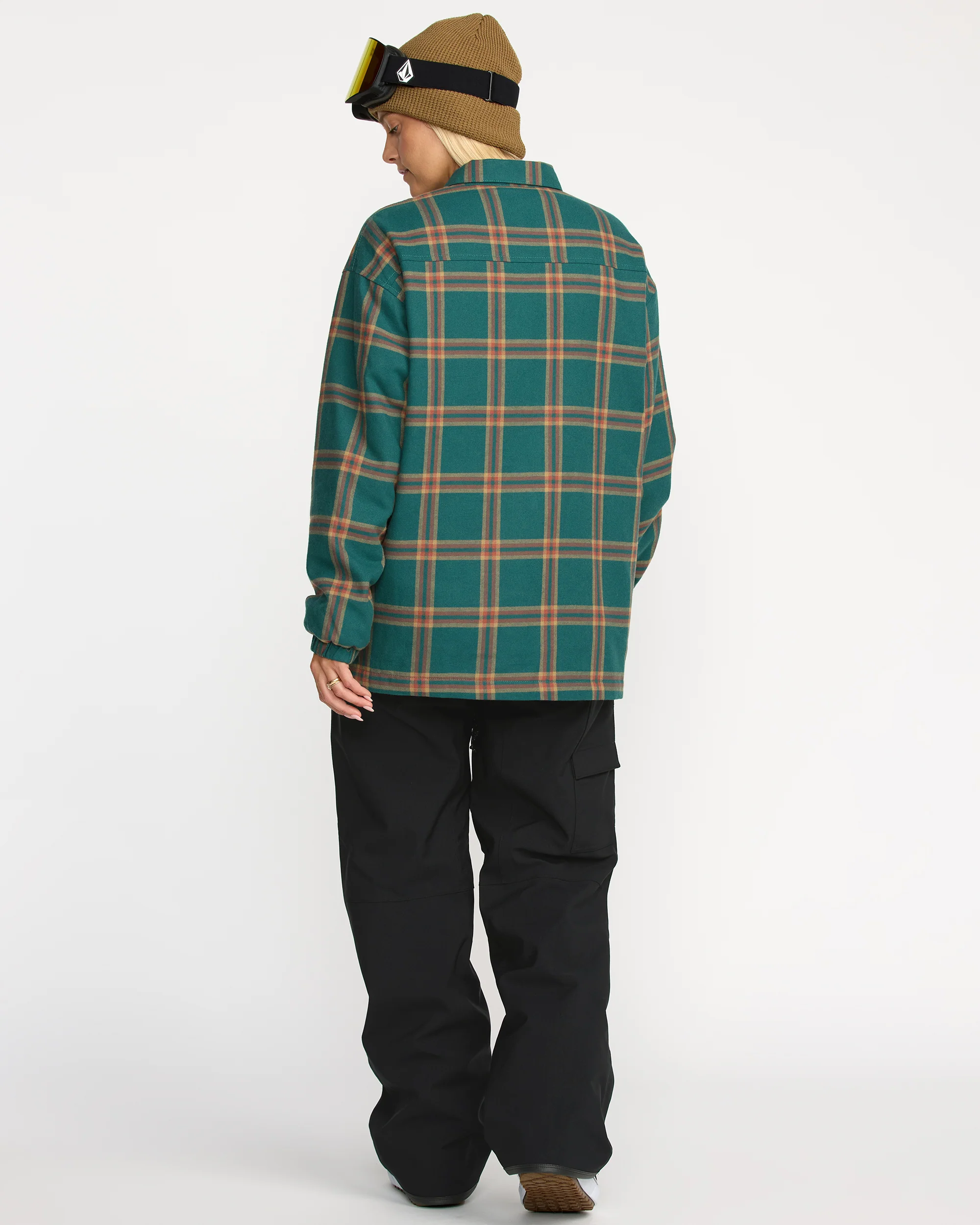 Insulated Riding Flannel Jacket - Atlantic Deep - Image 4