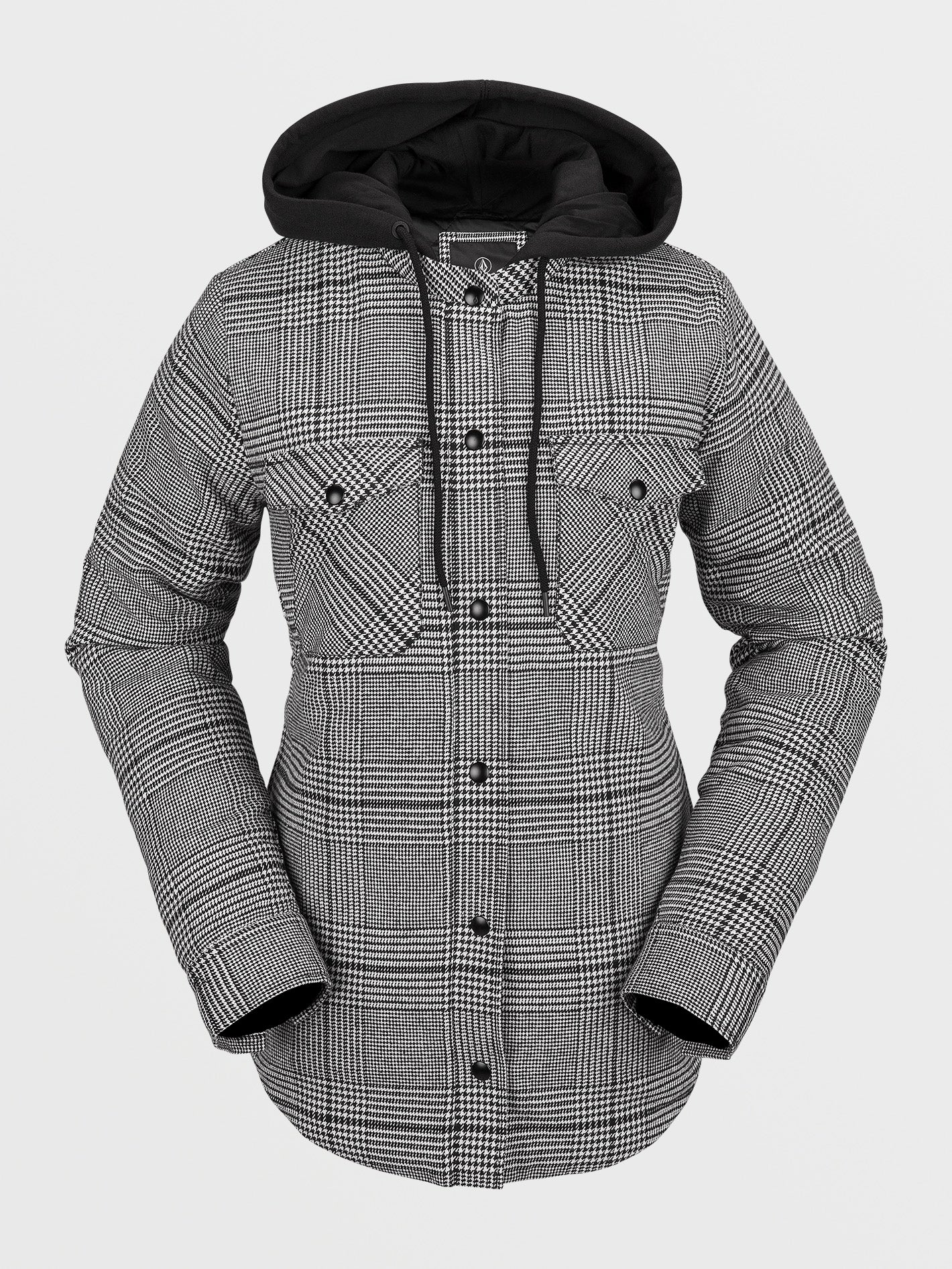 Insulated Flannel Jacket - MOONBEAM - Image 4