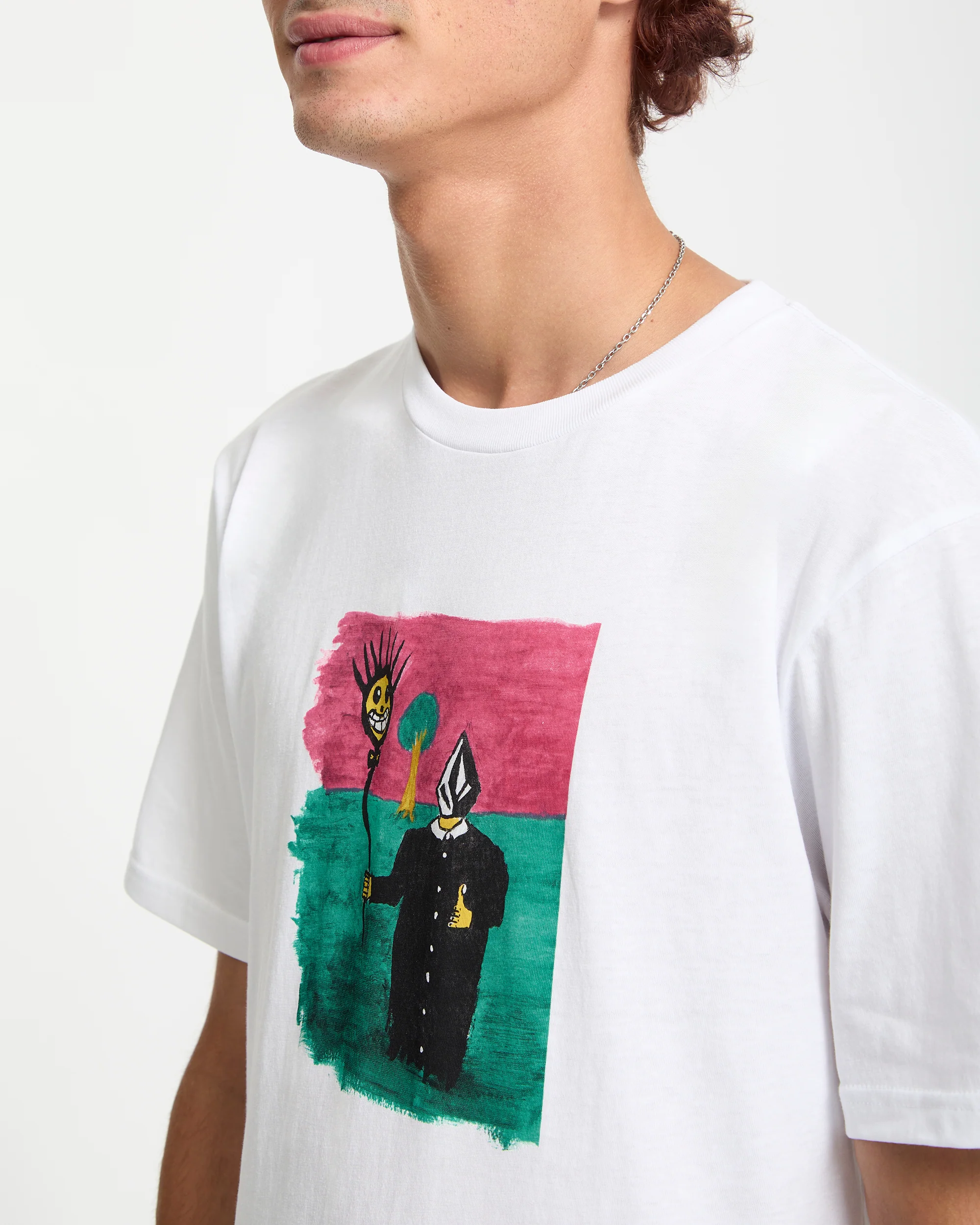 Issam T-Shirt - White - Image 5
