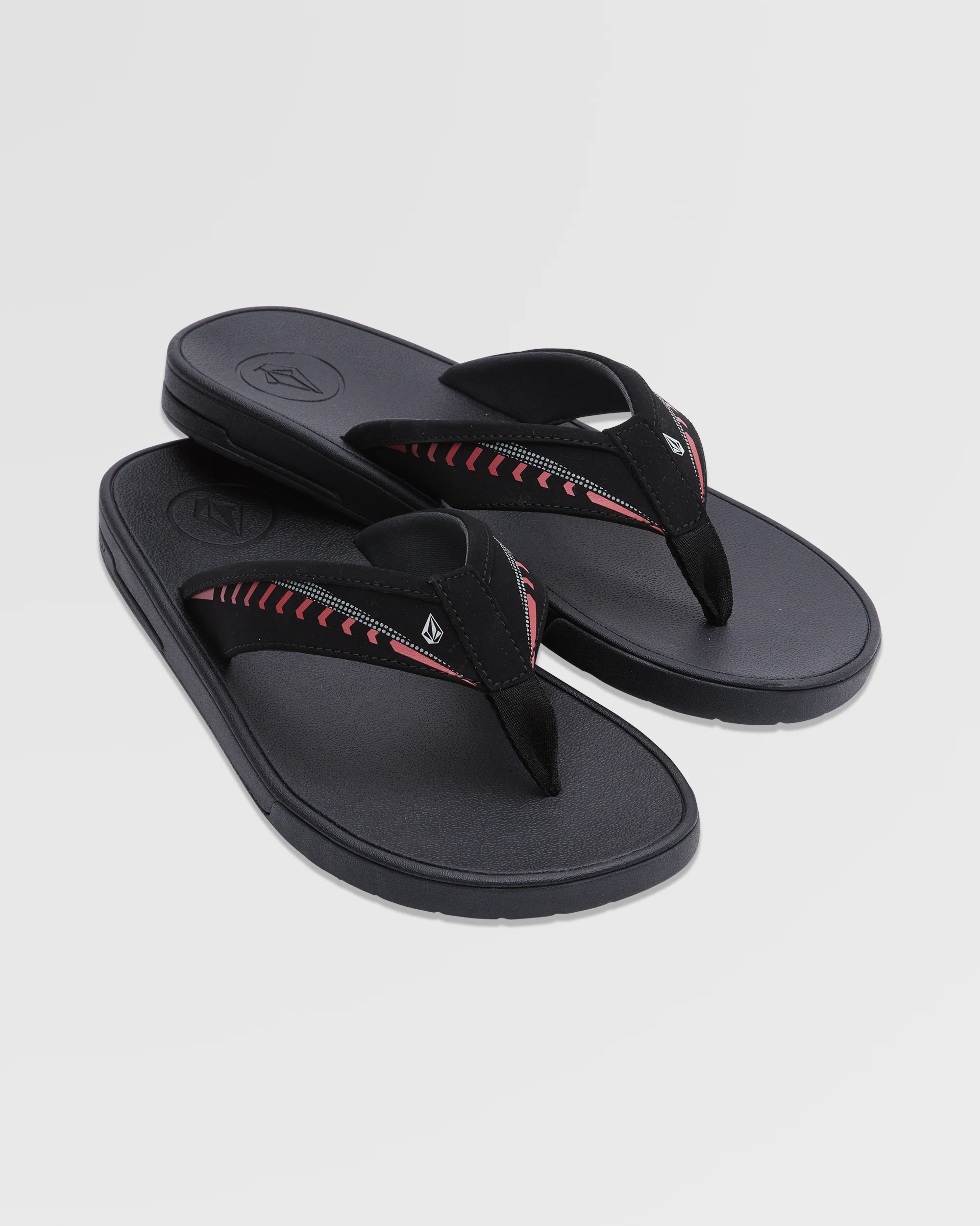 Jack Robinson Sandals - BLACK RED - Image 2