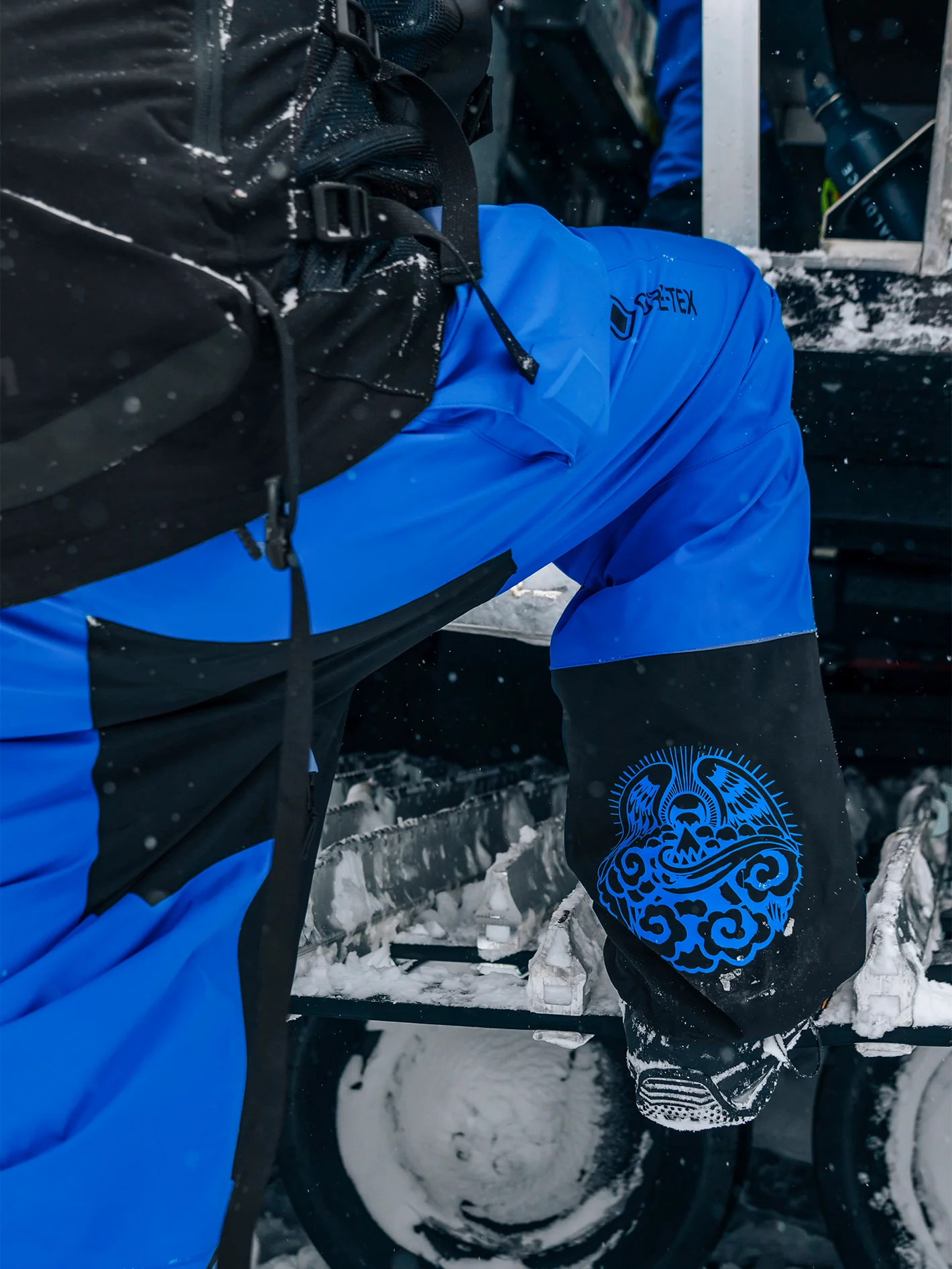 Jamie Lynn Gore-Tex Jumpsuit - ELECTRIC BLUE - Image 4