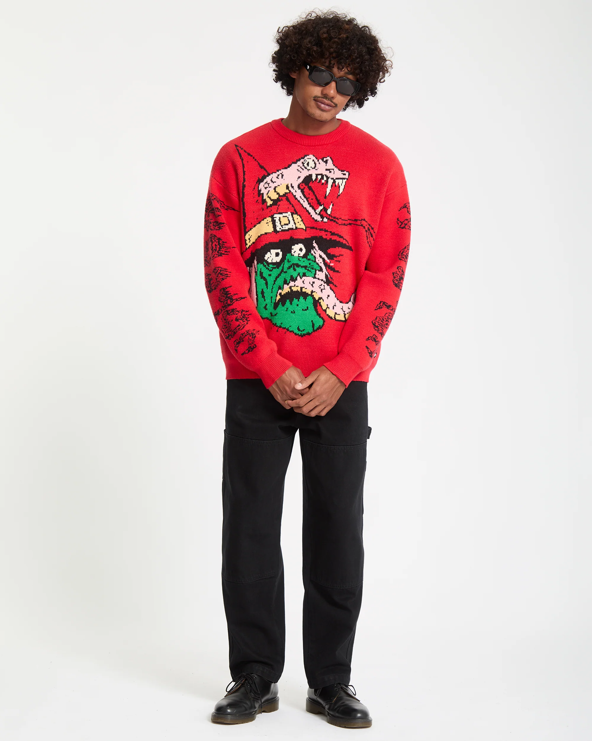 J.J. Villard Sweater - Lifeguard Red - Image 7