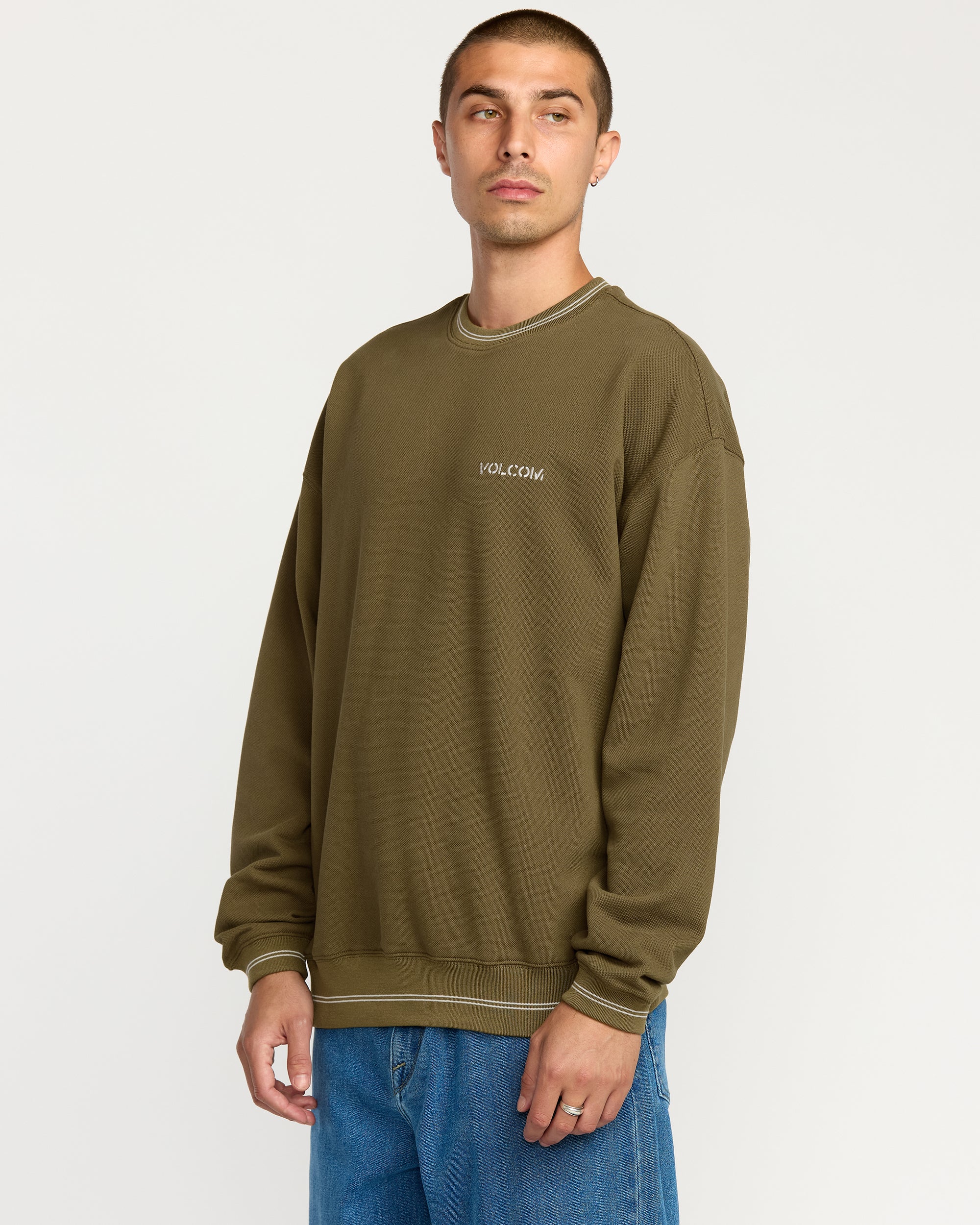K Stone Sweatshirt - Sage Leaf - Image 7