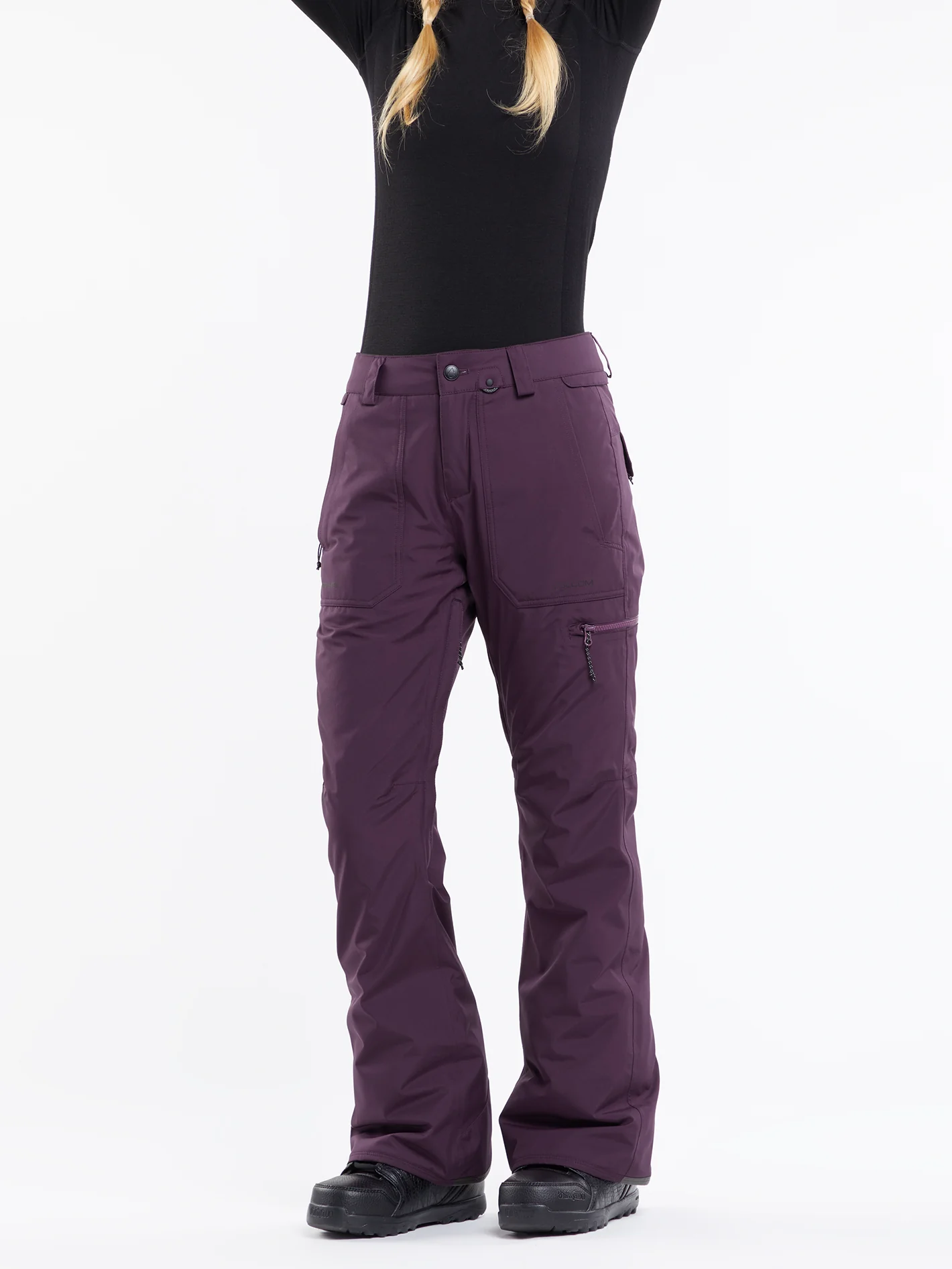 Knox Insulated Gore-Tex Trousers - BLACKBERRY - Image 7