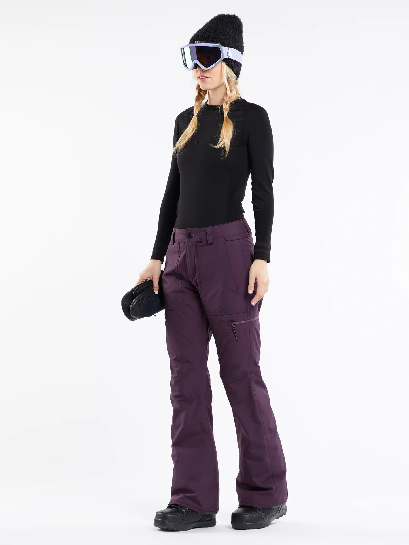 Knox Insulated Gore-Tex Trousers - BLACKBERRY - Image 8