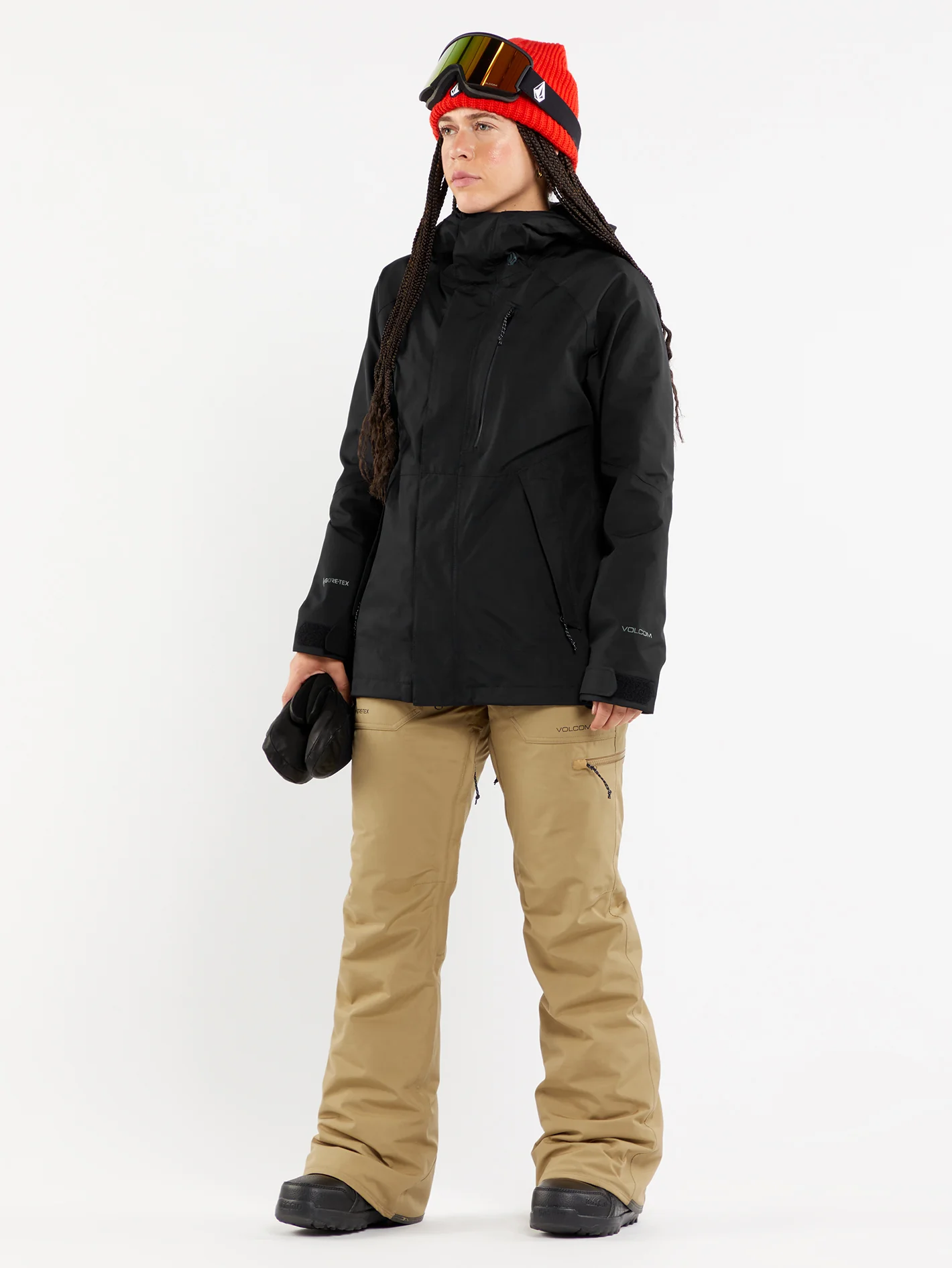 Knox Insulated Gore-Tex Trousers - DARK KHAKI - Image 8