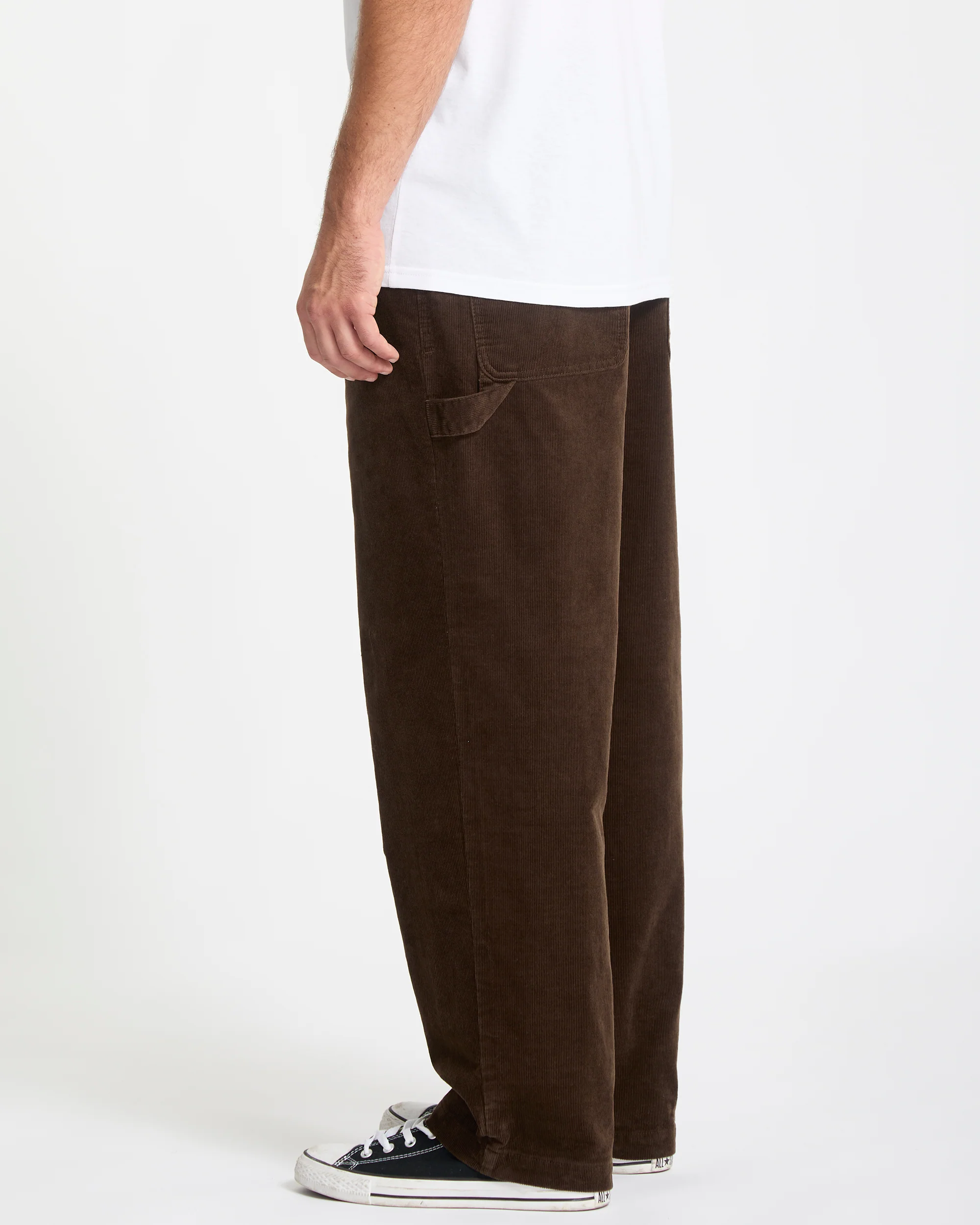 Kraftsman Corduroy Trousers - Brown Stone - Image 4