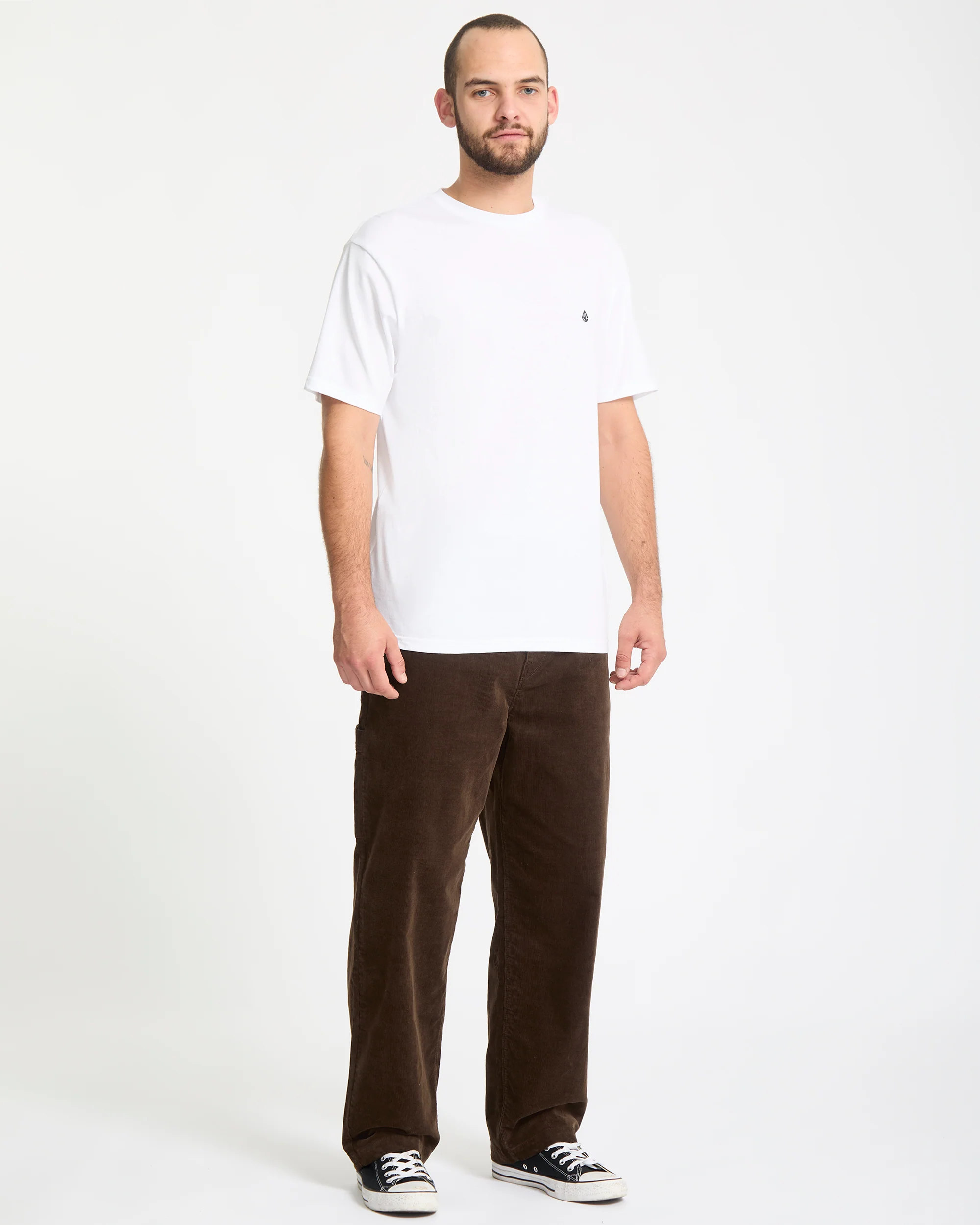 Kraftsman Corduroy Trousers - Brown Stone - Image 5