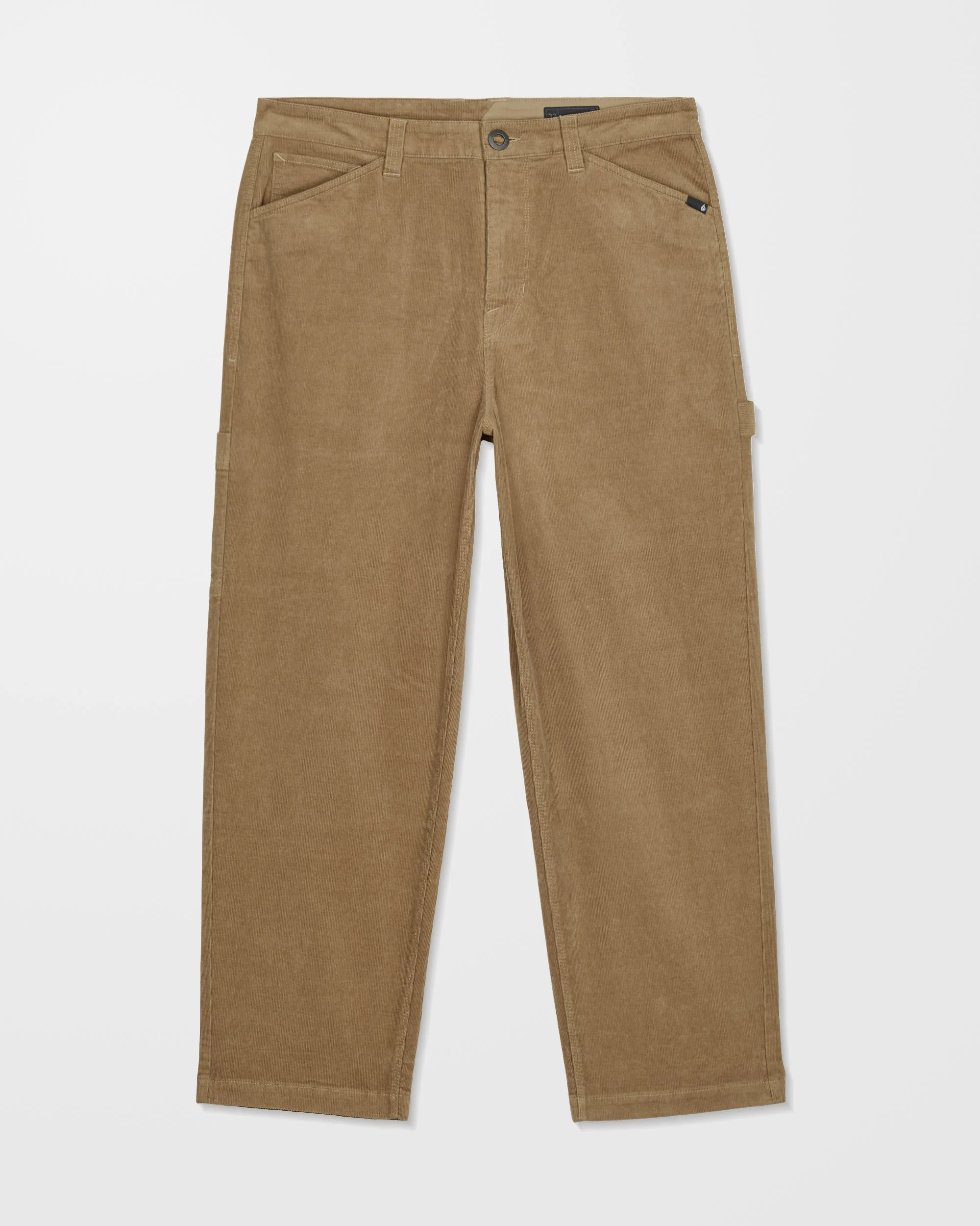 Kraftsman Corduroy Trousers - Dark Khaki - Image 8