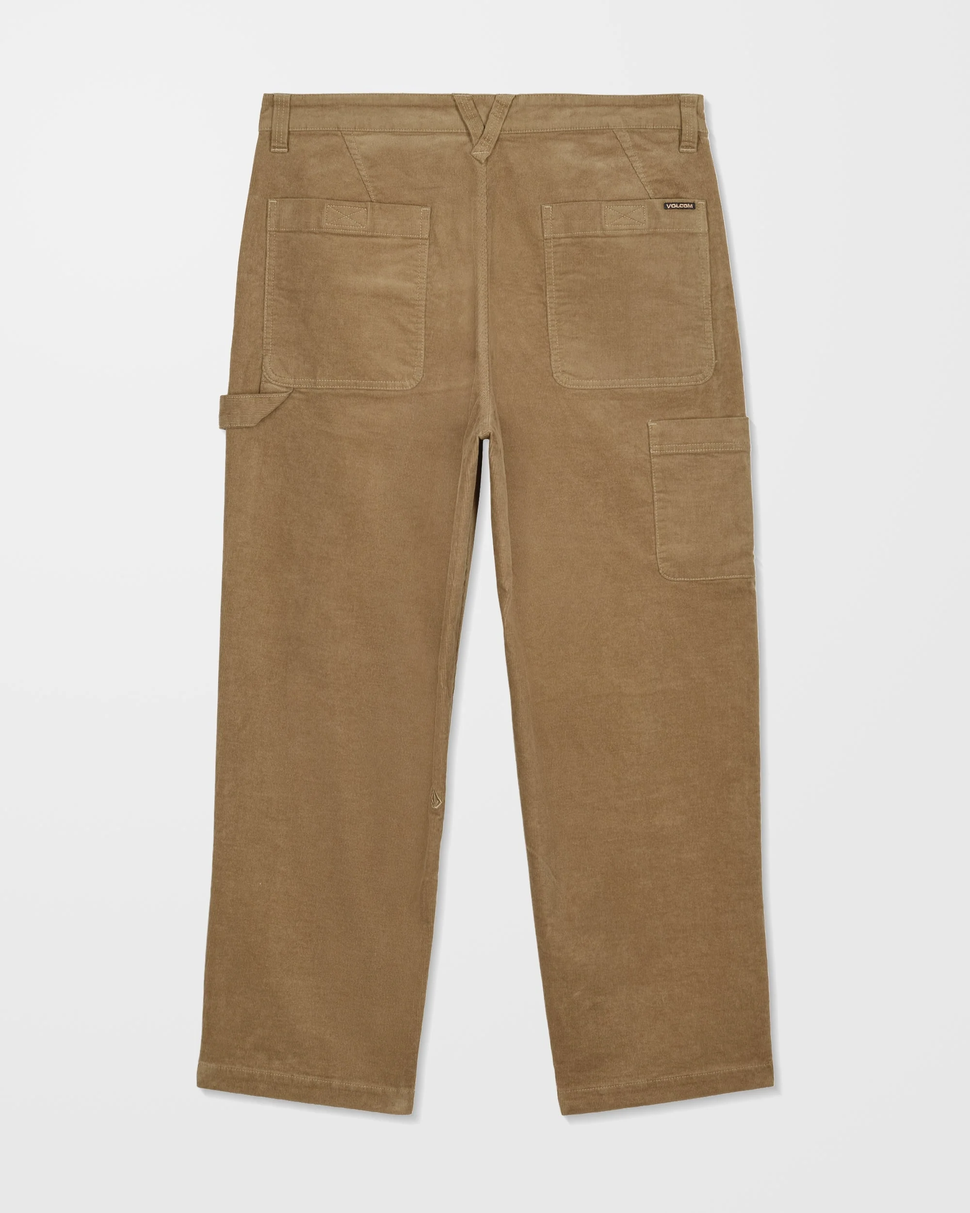 Kraftsman Corduroy Trousers - Dark Khaki - Image 9