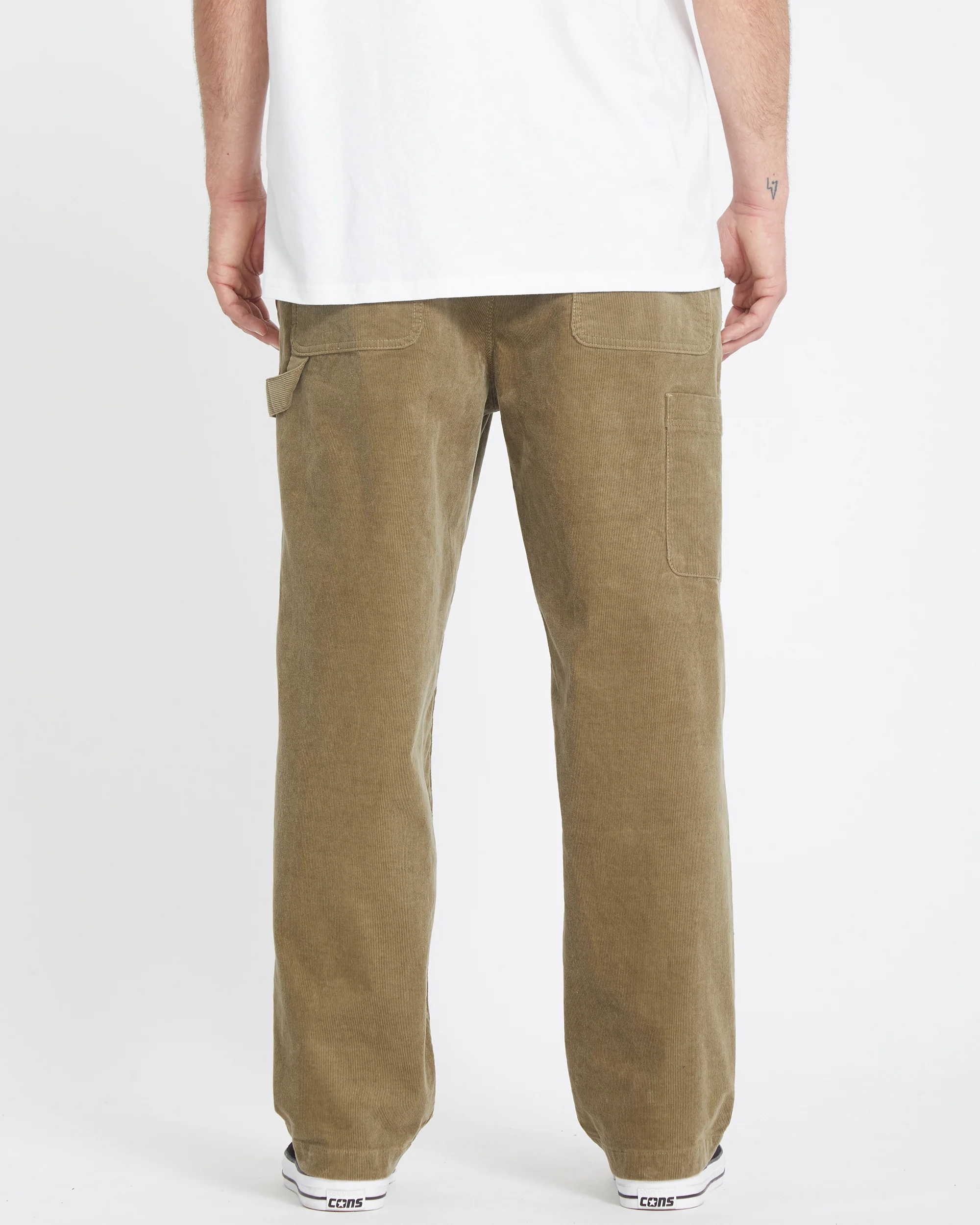 Kraftsman Corduroy Trousers - KHAKI - Image 2