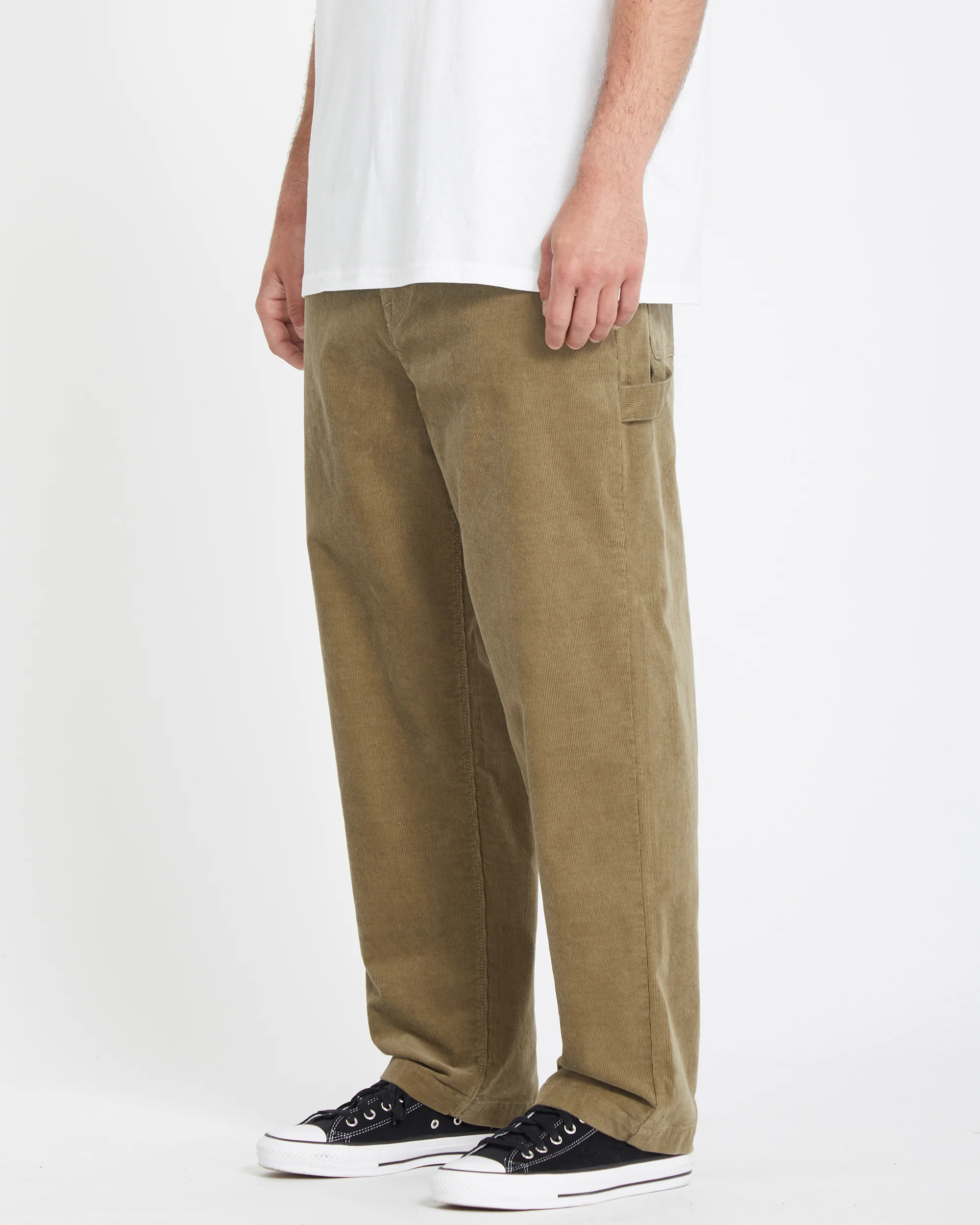 Kraftsman Corduroy Trousers - KHAKI - Image 3