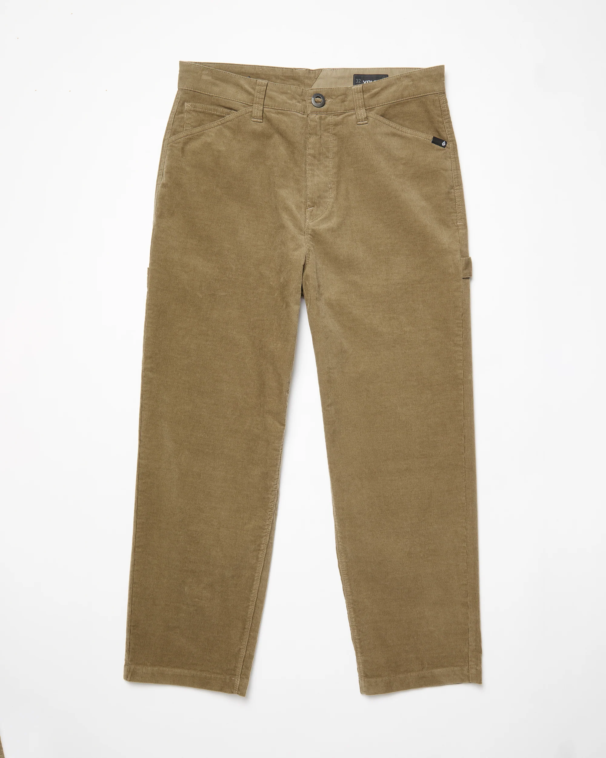 Kraftsman Corduroy Trousers - KHAKI - Image 6