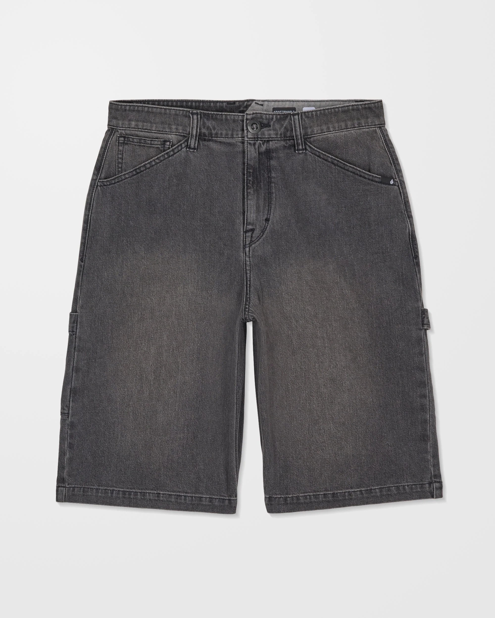 Kraftsman II 24" Denim Short - Black Grey - Image 10