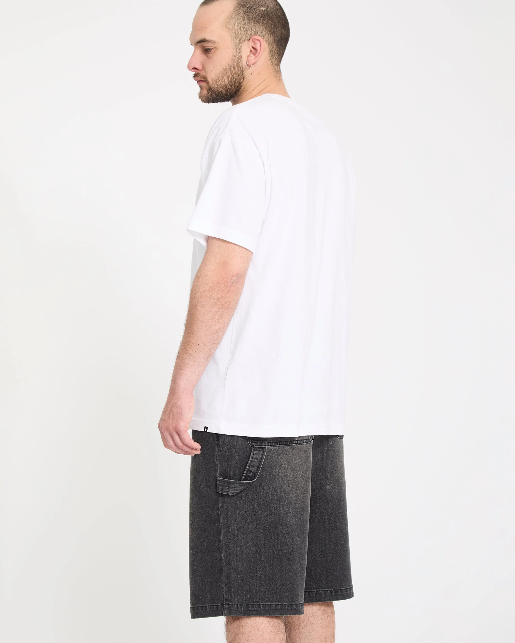 Kraftsman II 24" Denim Short - Black Grey - Image 9