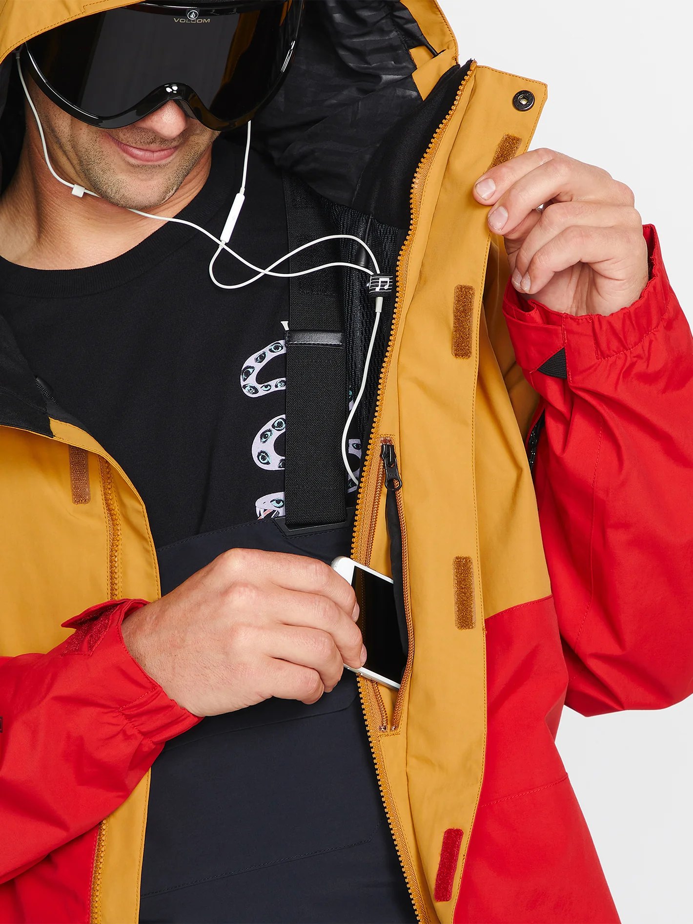 L Gore-Tex Jacket - Caramel - Image 13