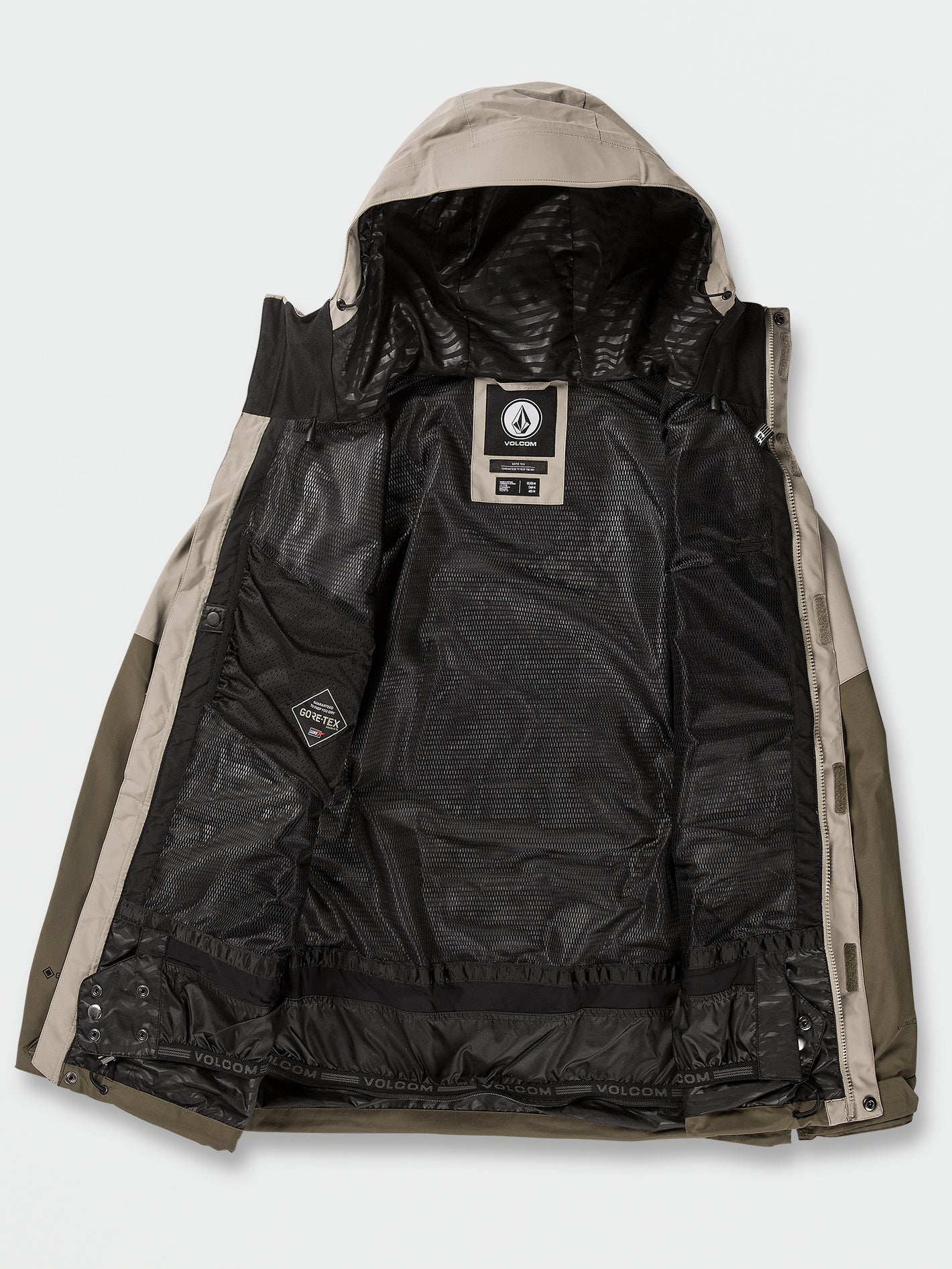 L Gore-Tex Jacket - Dark Khaki - Image 5