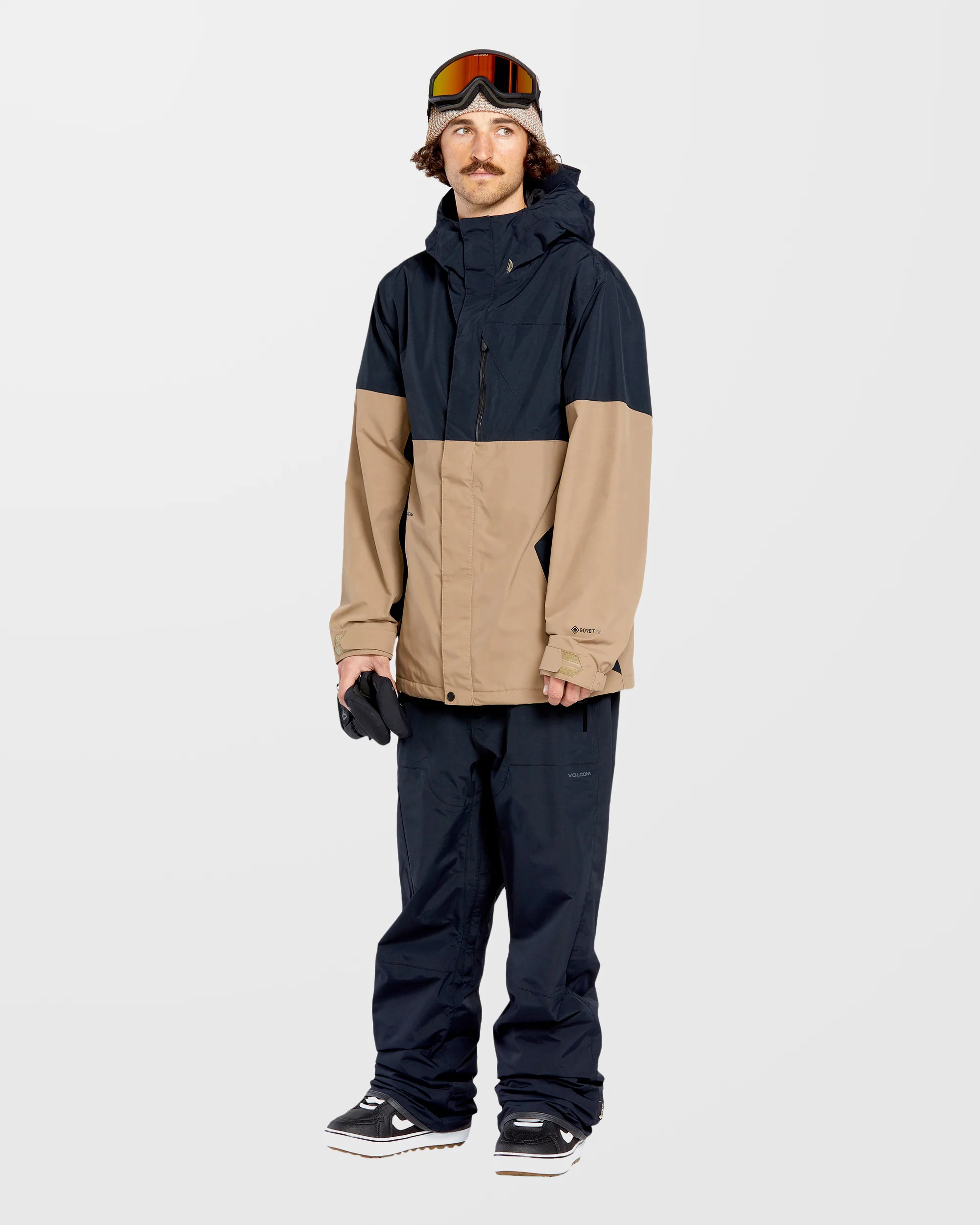 L Gore-Tex Jacket - Chestnut Brown - Image 6