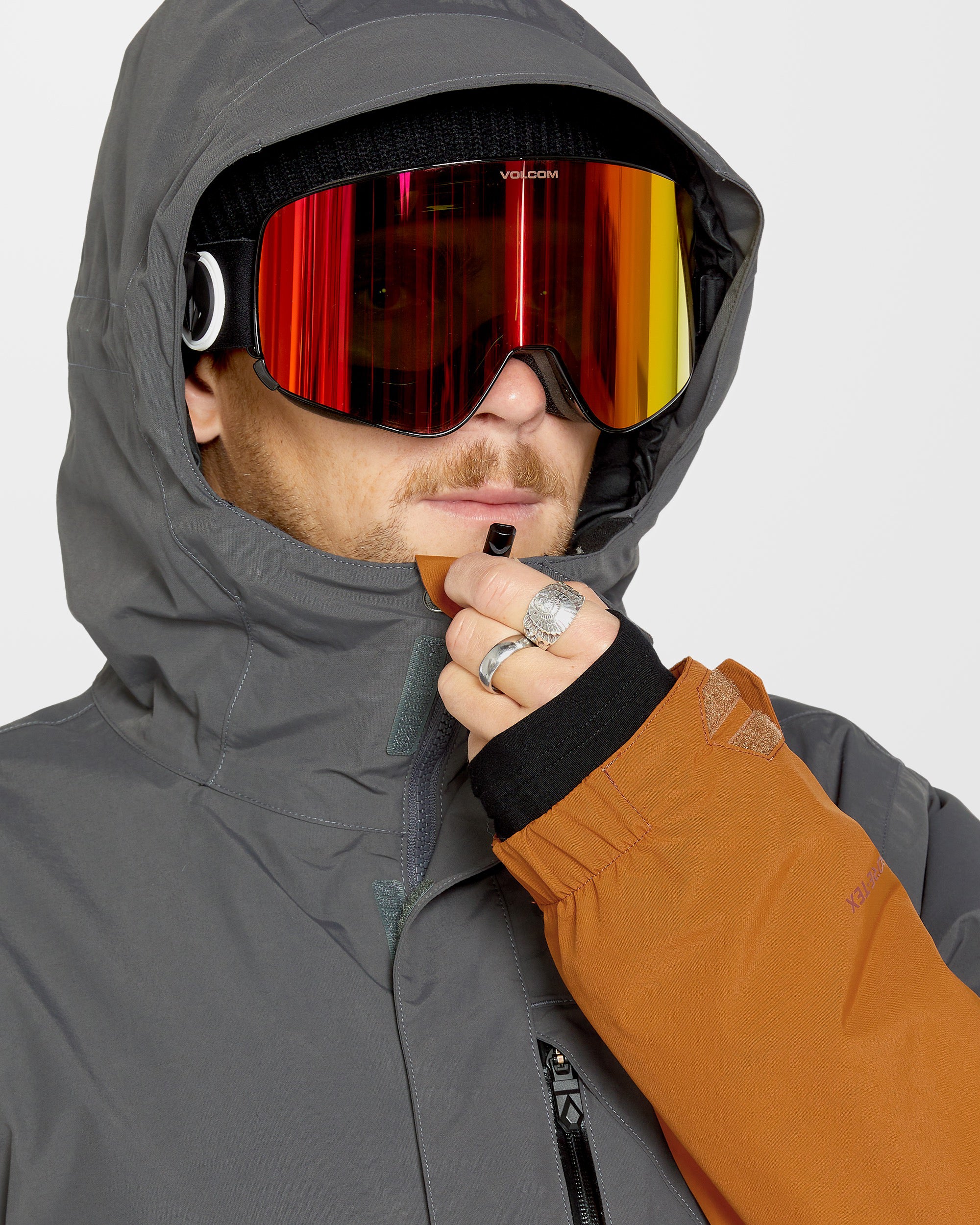 L Gore-Tex Jacket - Caramel - Image 5