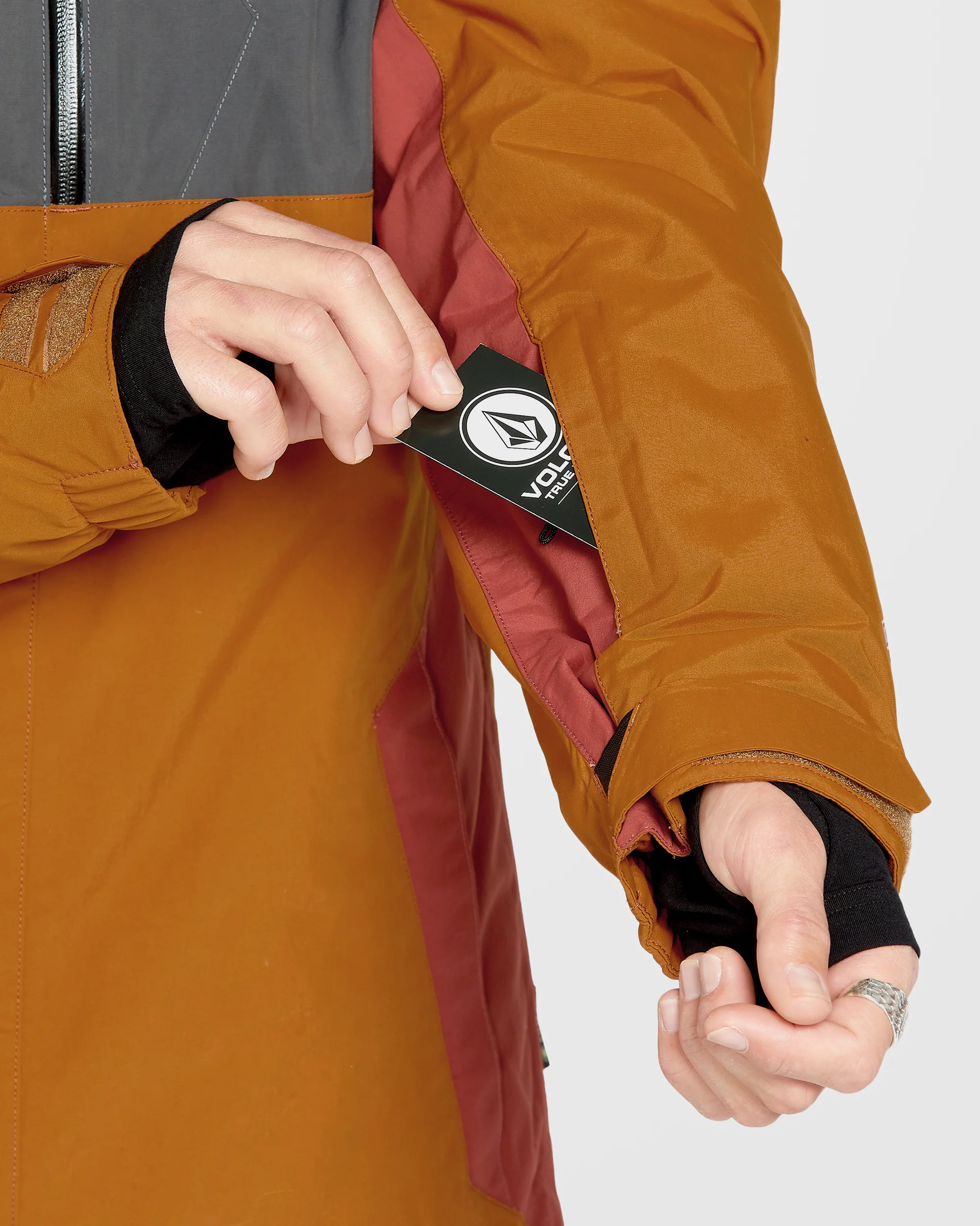 L Gore-Tex Jacket - Caramel - Image 7