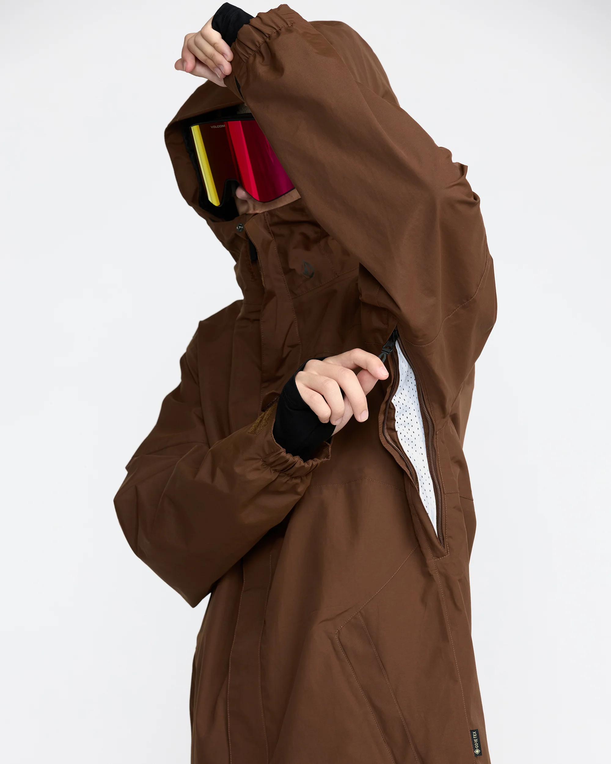L Gore-Tex Jacket - Brown - Image 6