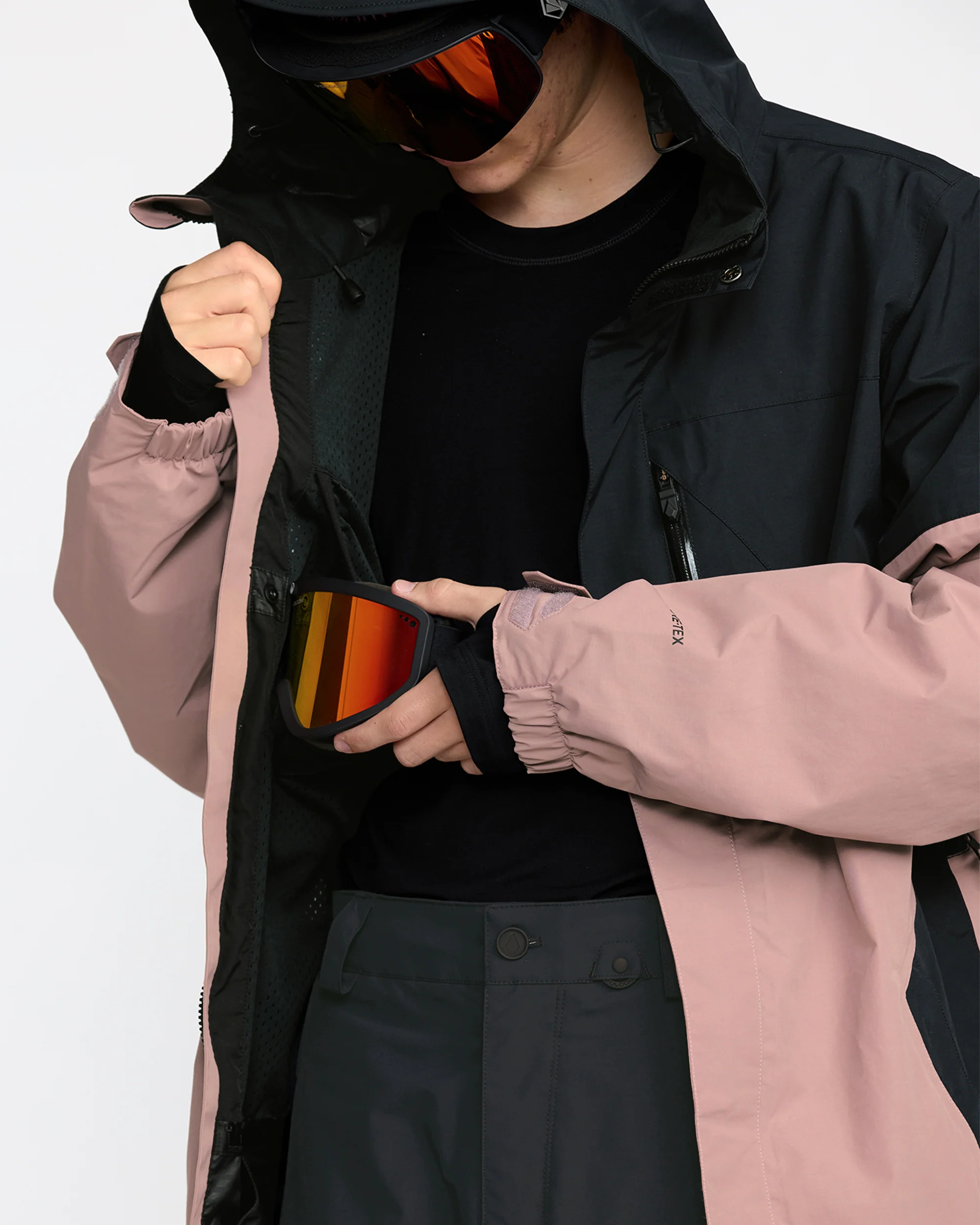L Gore-Tex Jacket - Mauve - Image 8