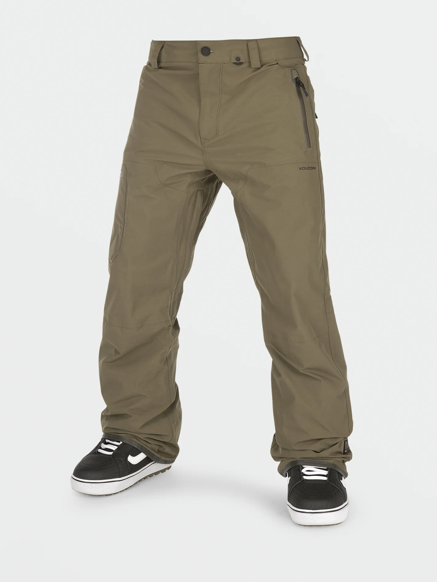 L Gore-Tex Trousers - Dark Teak - Image 3